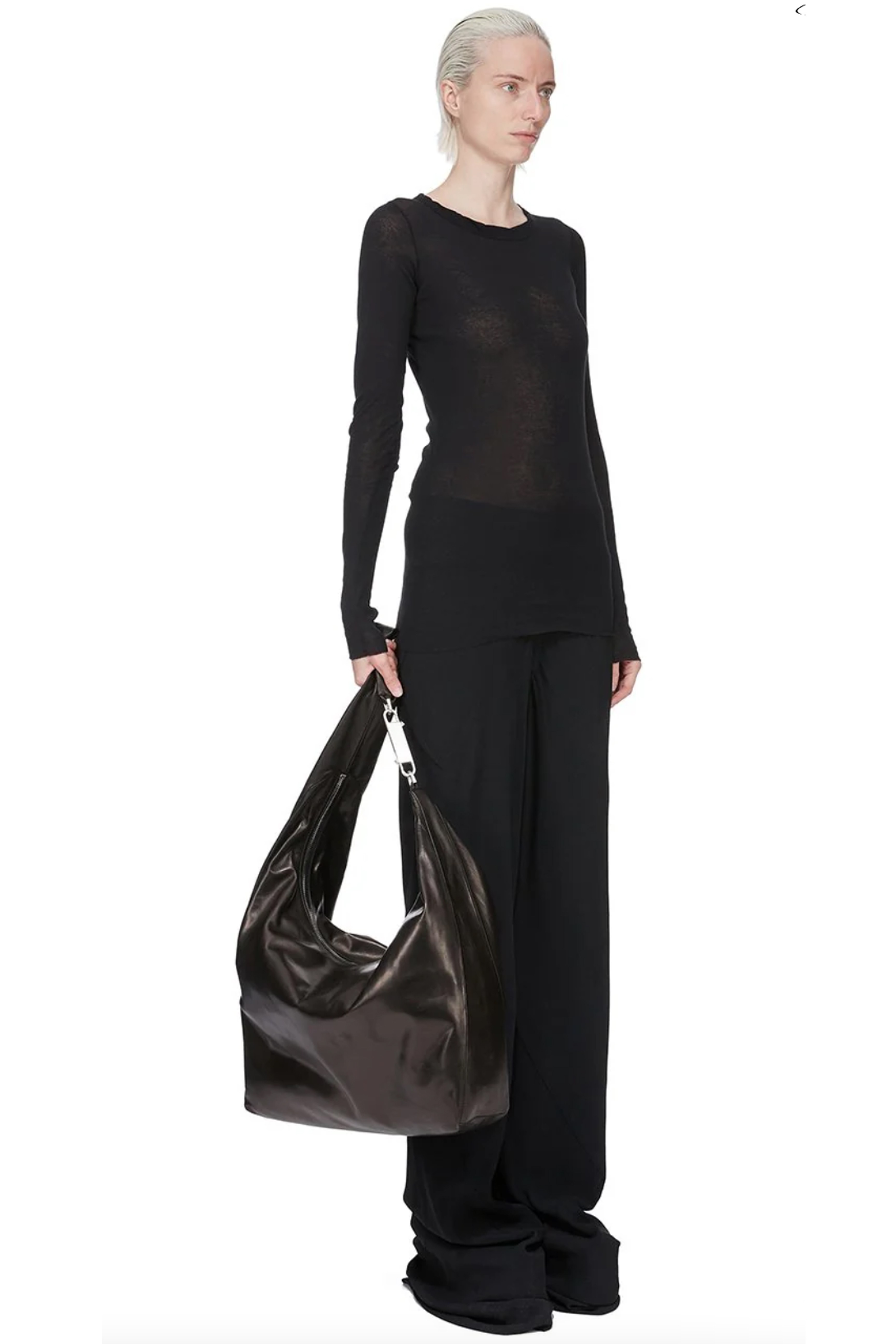 Rick Owens SACS A BANDOULIERE Gemini Leather Bag