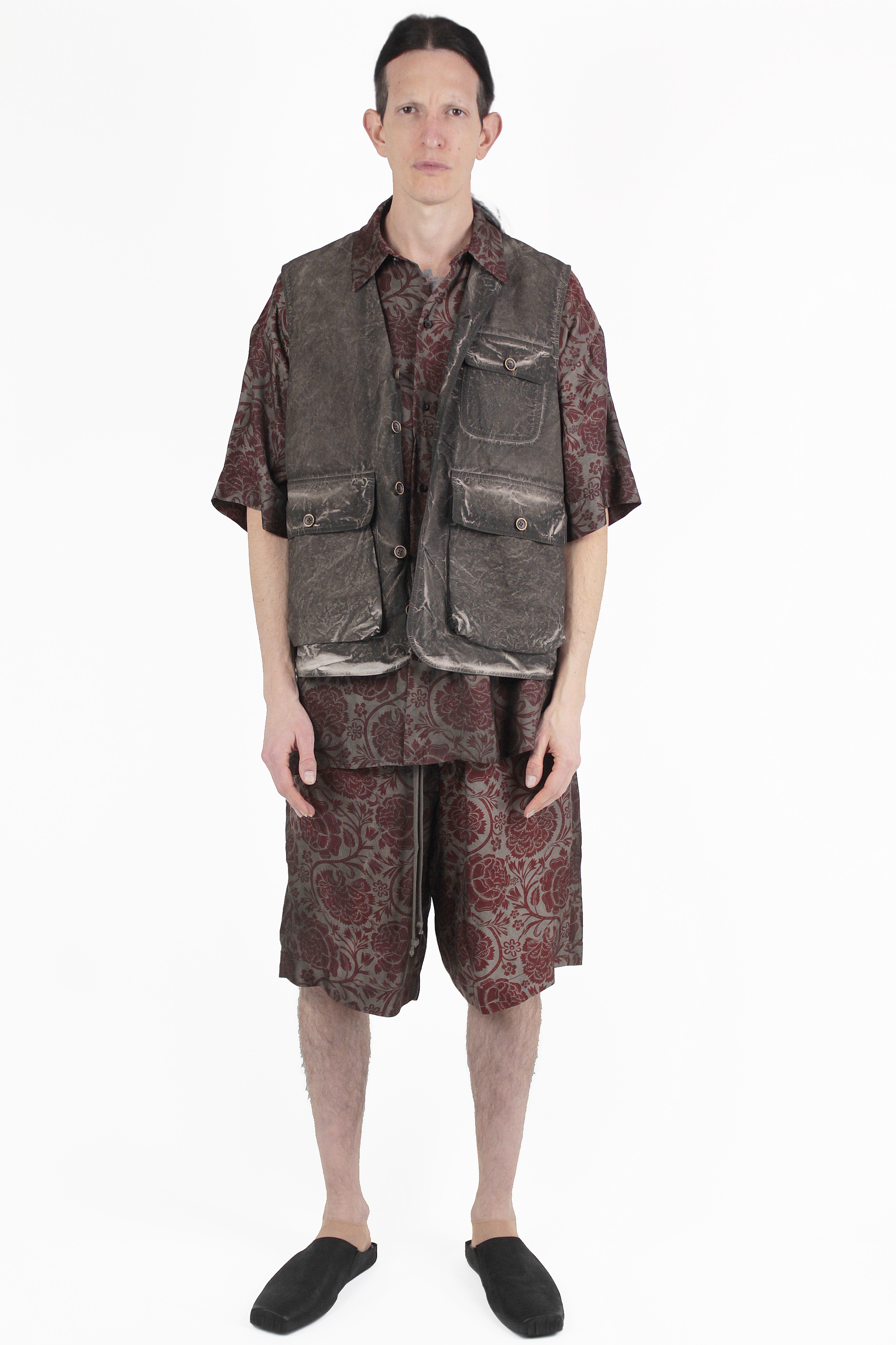 Uma Wang 양복 조끼 Jolt Pocket Vest