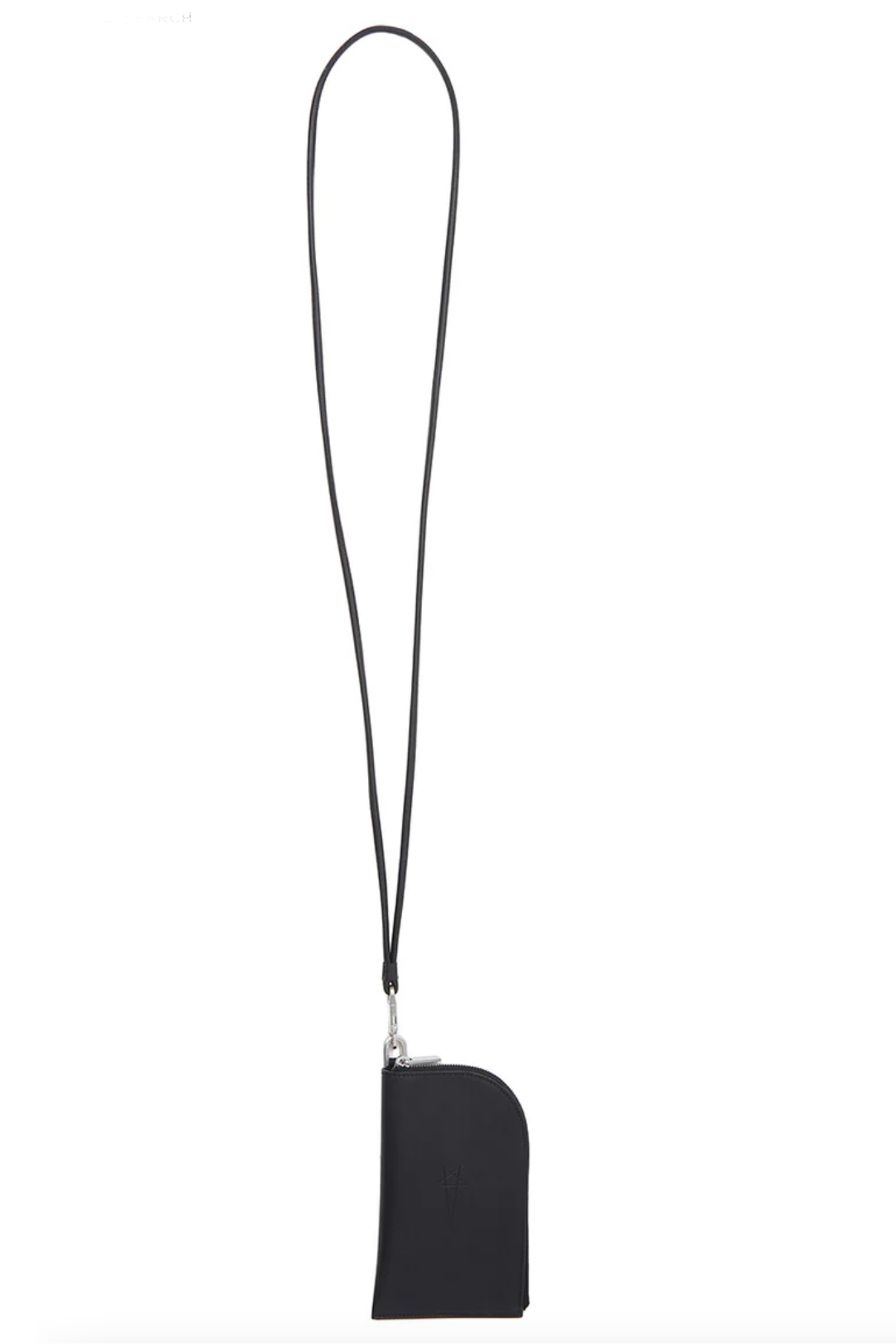 Rick Owens PORTAFOGLI Pentagram Neck Wallet