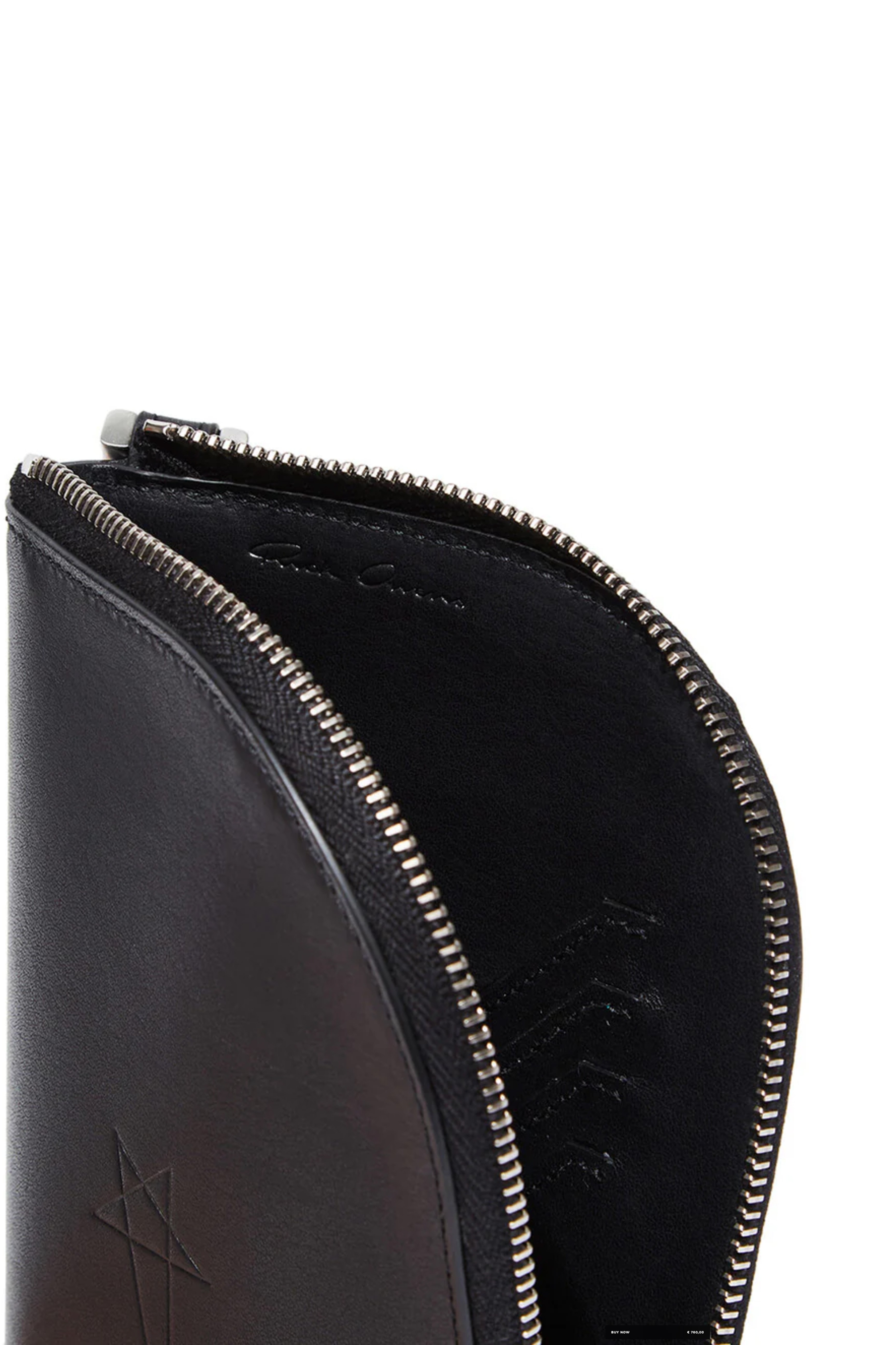 Rick Owens PORTAFOGLI Pentagram Neck Wallet