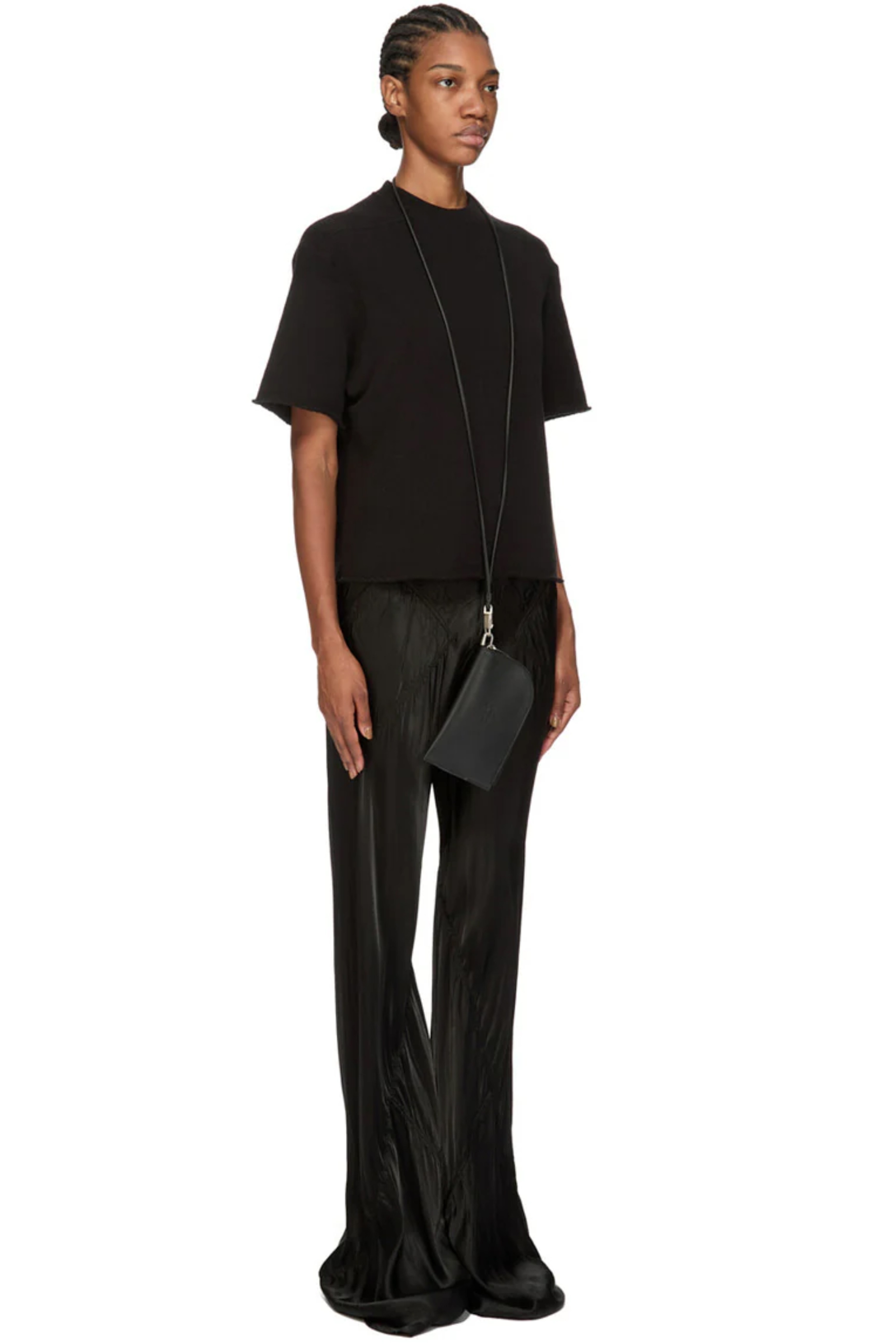 Rick Owens PORTEFEUILLES Pentagram Neck Wallet