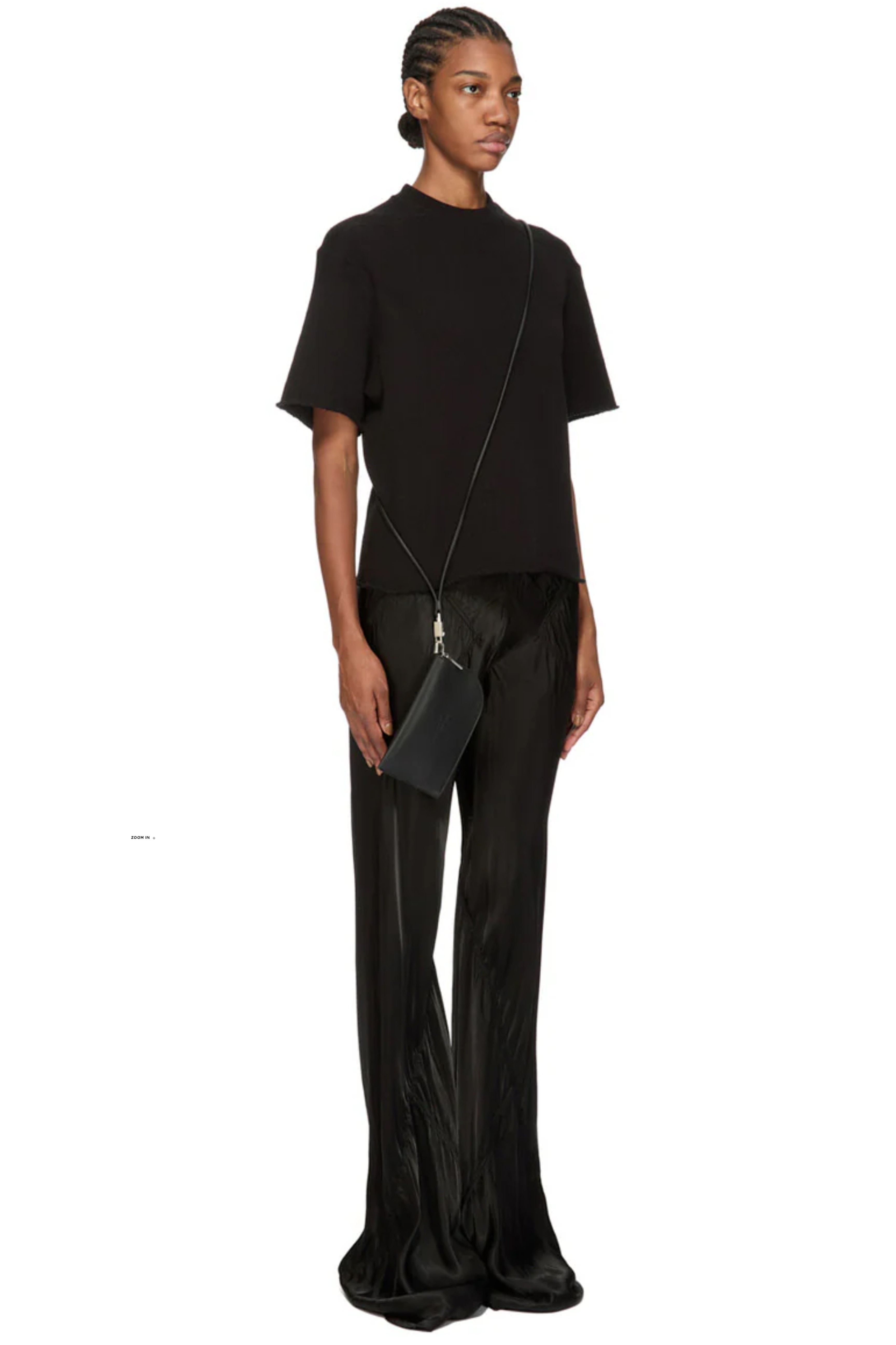 Rick Owens PORTEFEUILLES Pentagram Neck Wallet
