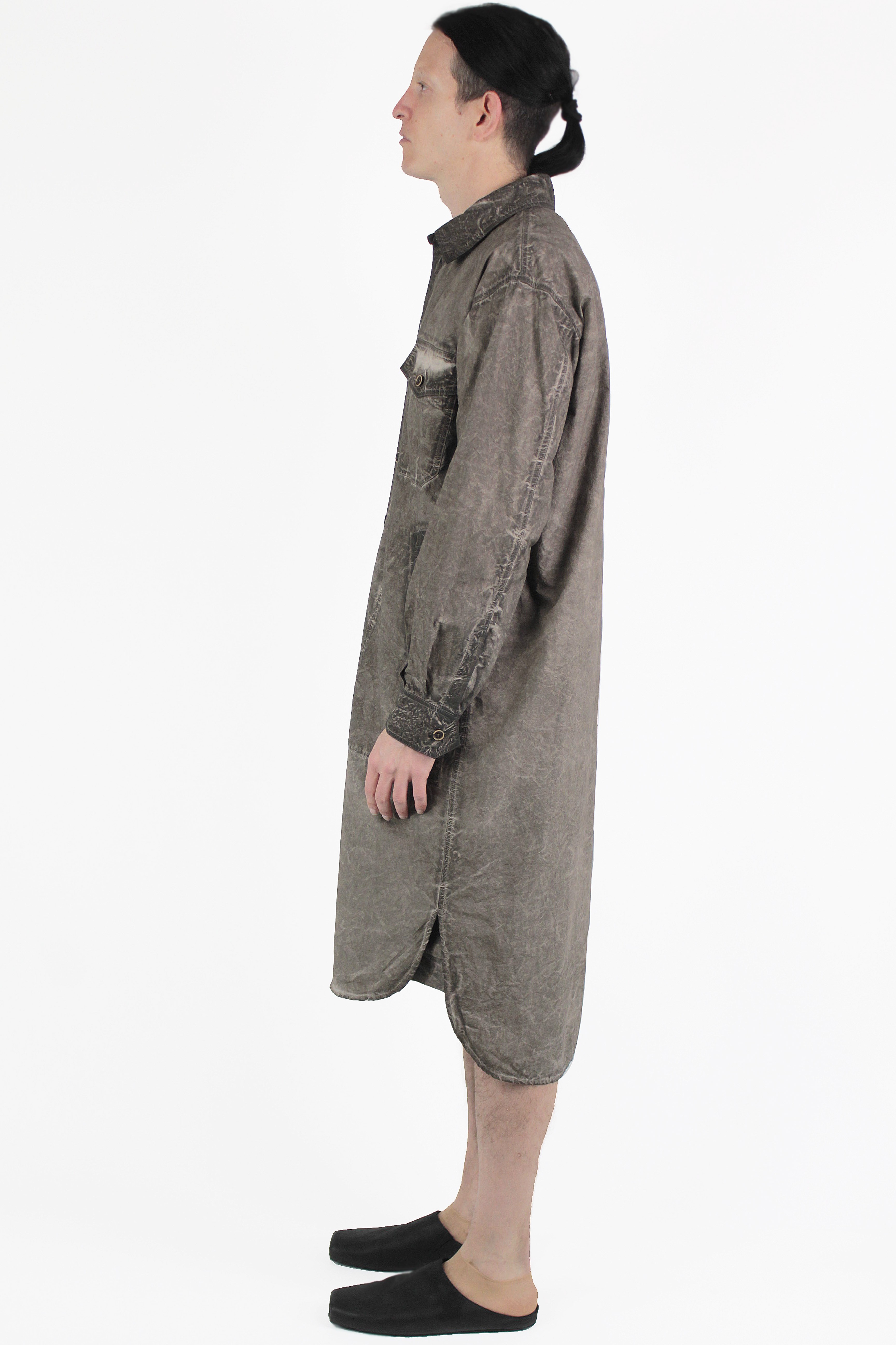 Uma Wang 코트 Long Trek Coat 2