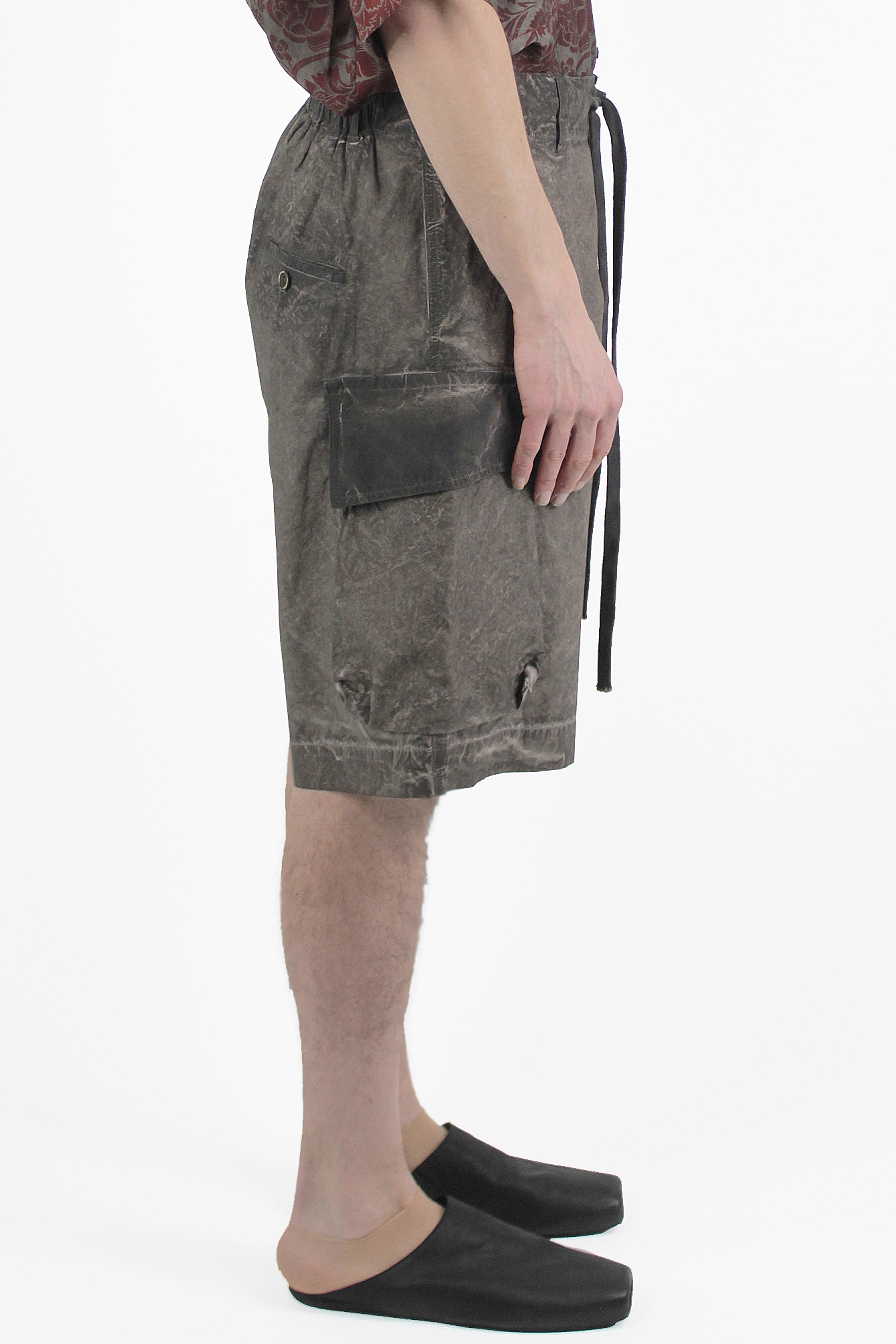 Uma Wang 바지 Panter Shorts Pants