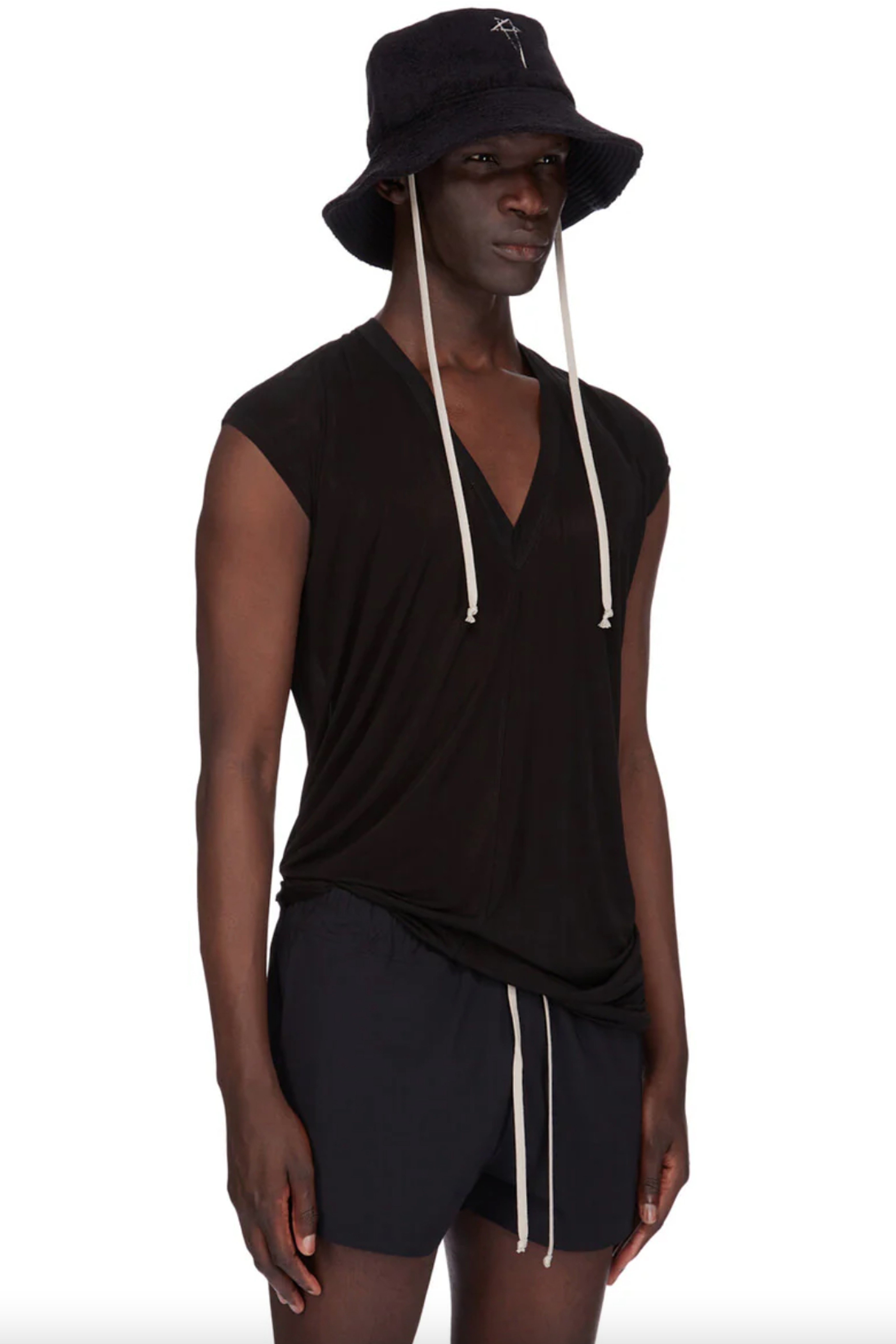 Rick Owens Cappelli Pentagram Beach Hat