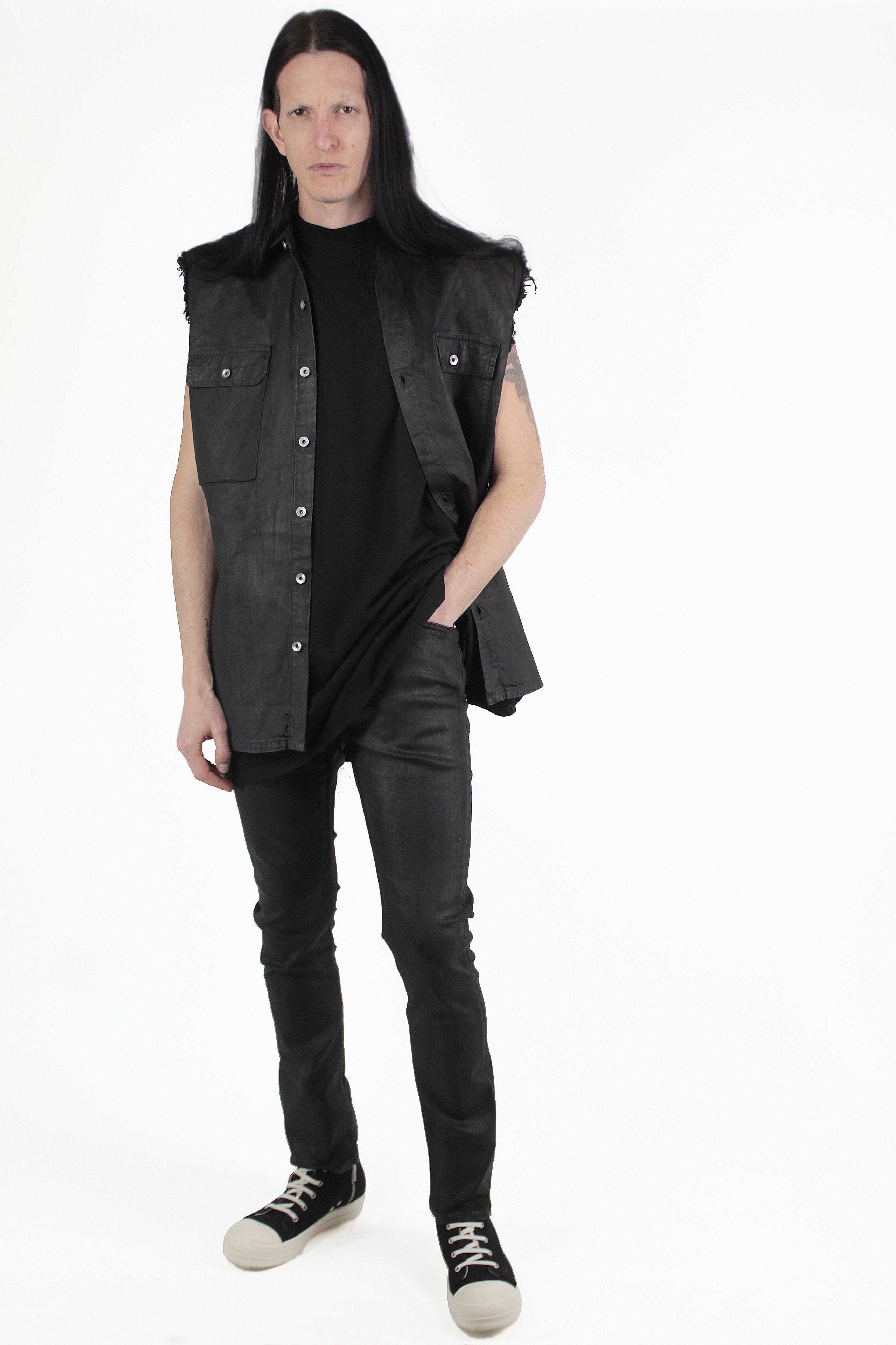 Rick Owens 背心 Tommy Jumbo Jacket