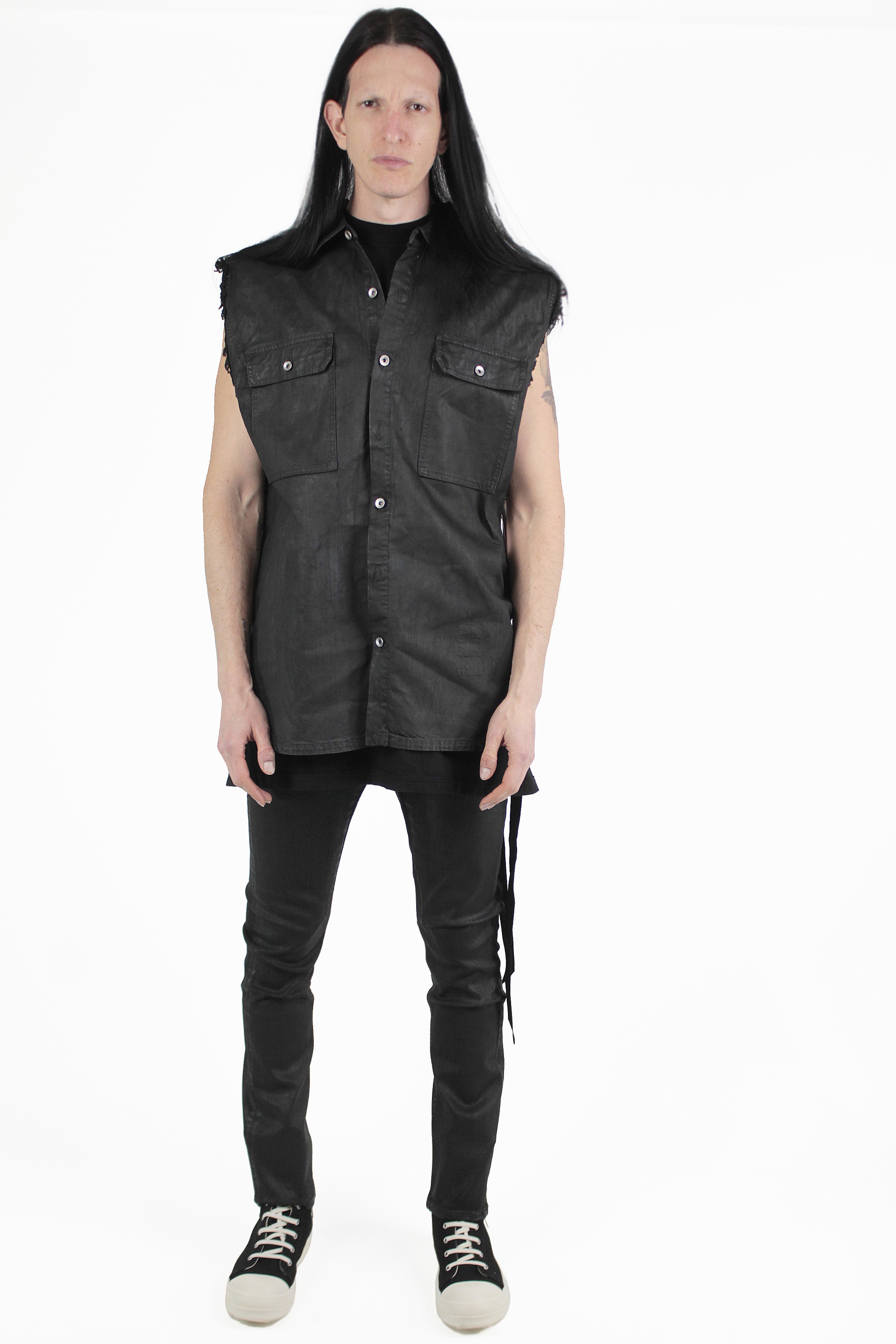 Rick Owens Chaleco Tommy Jumbo Jacket