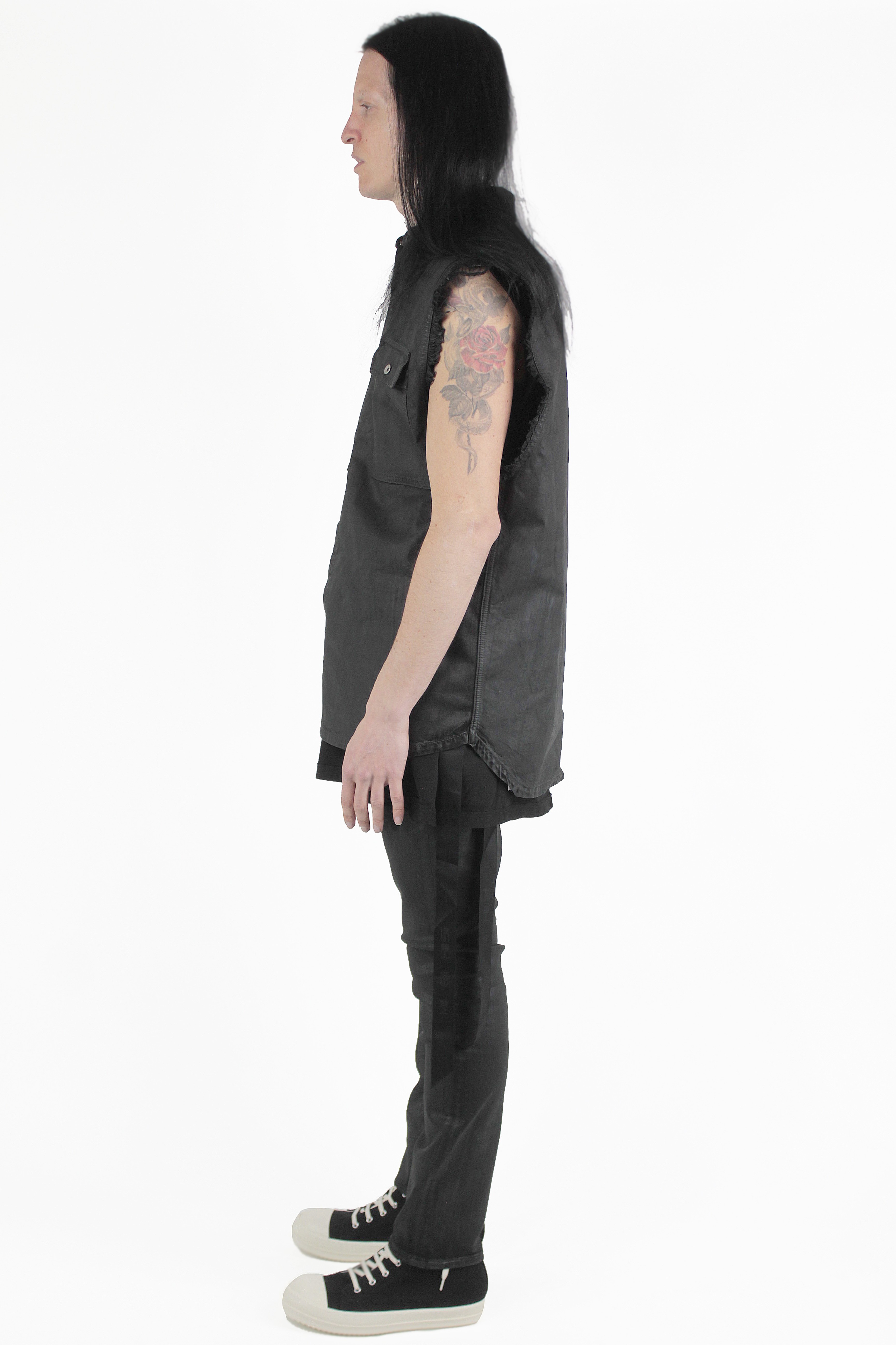 Rick Owens Chaleco Tommy Jumbo Jacket