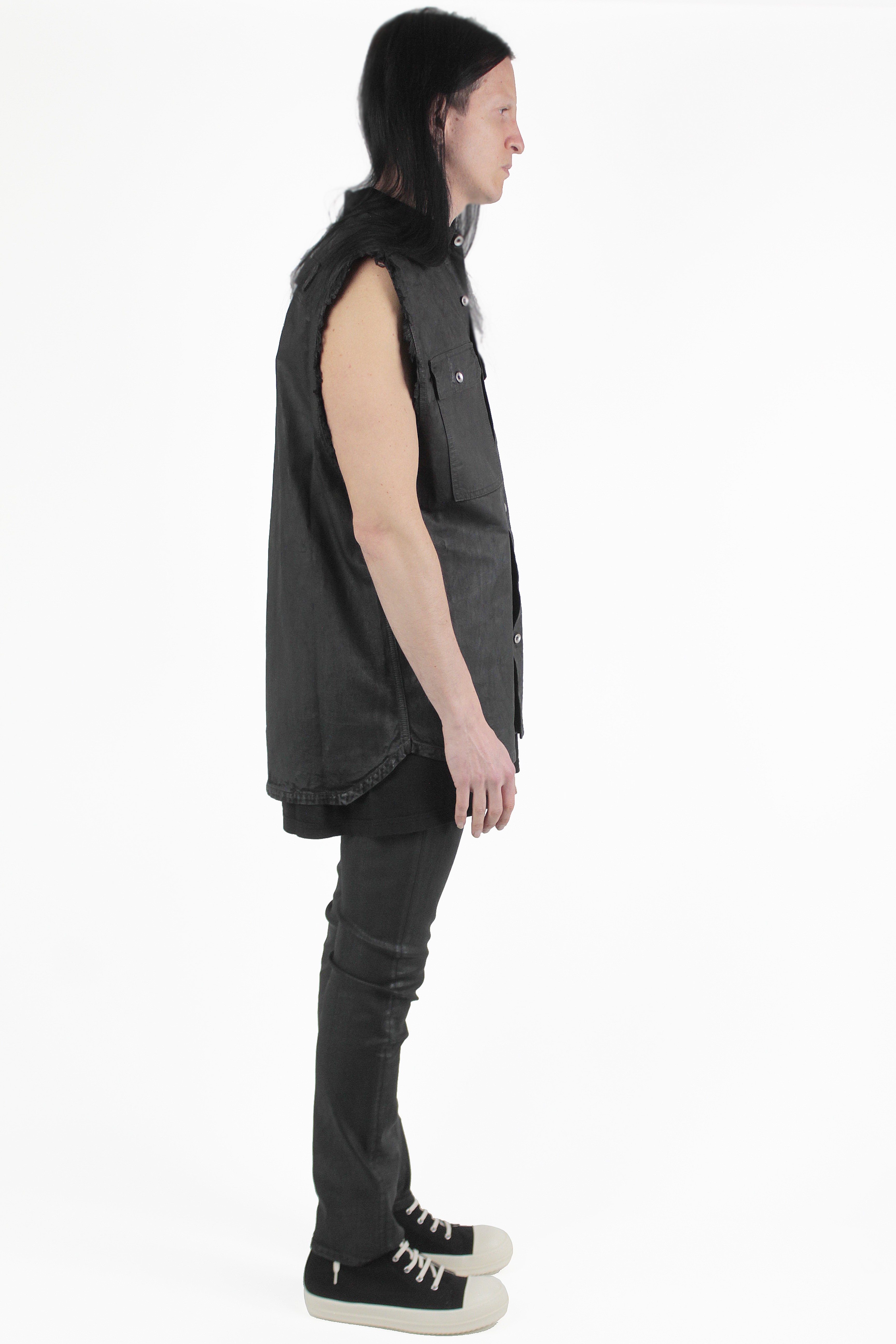 Rick Owens 背心 Tommy Jumbo Jacket
