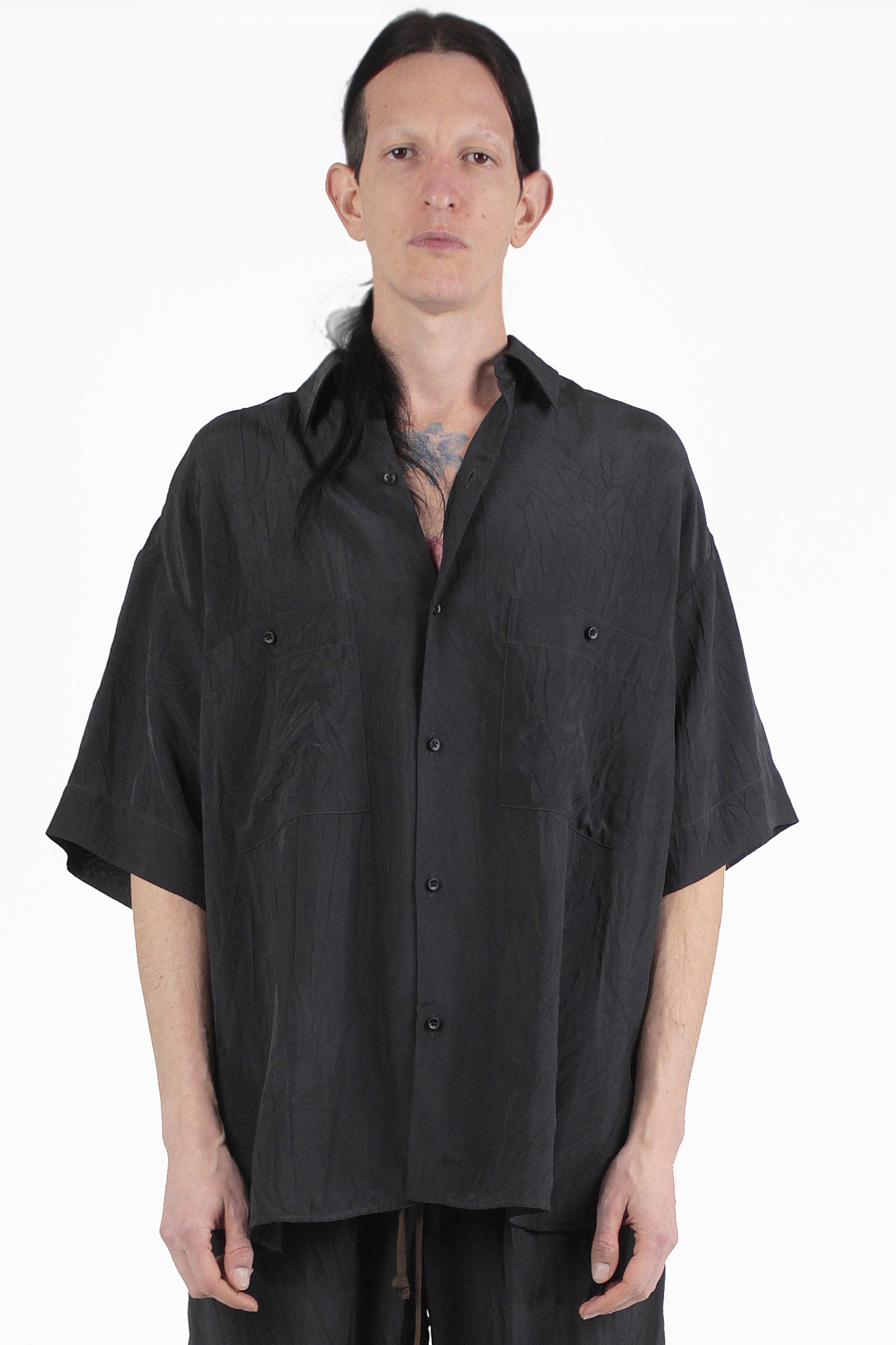 Uma Wang Hemden Teorya Ss Top