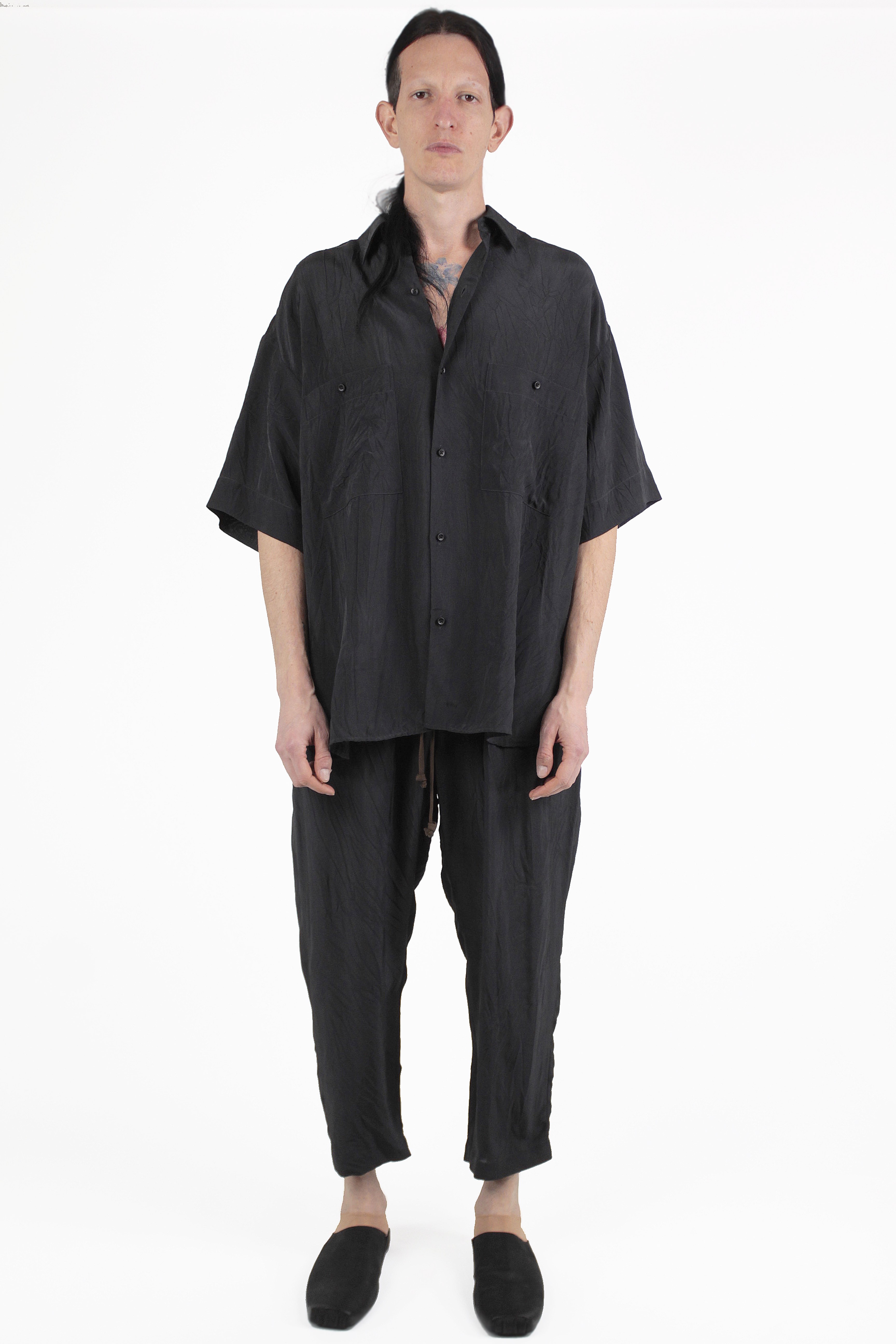 Uma Wang Camisas Teorya Ss Top