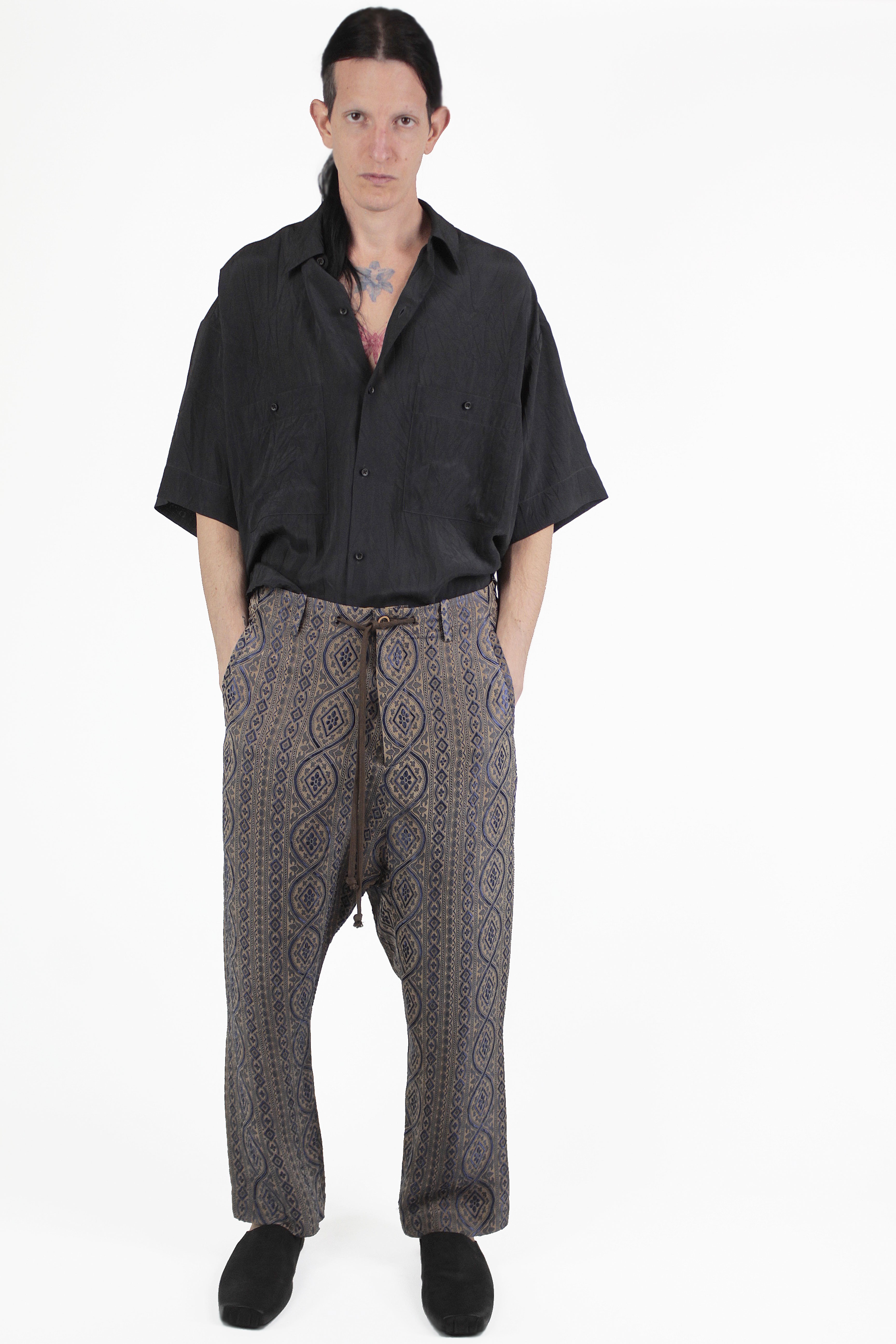 Uma Wang Pantalones Perch Long Pants