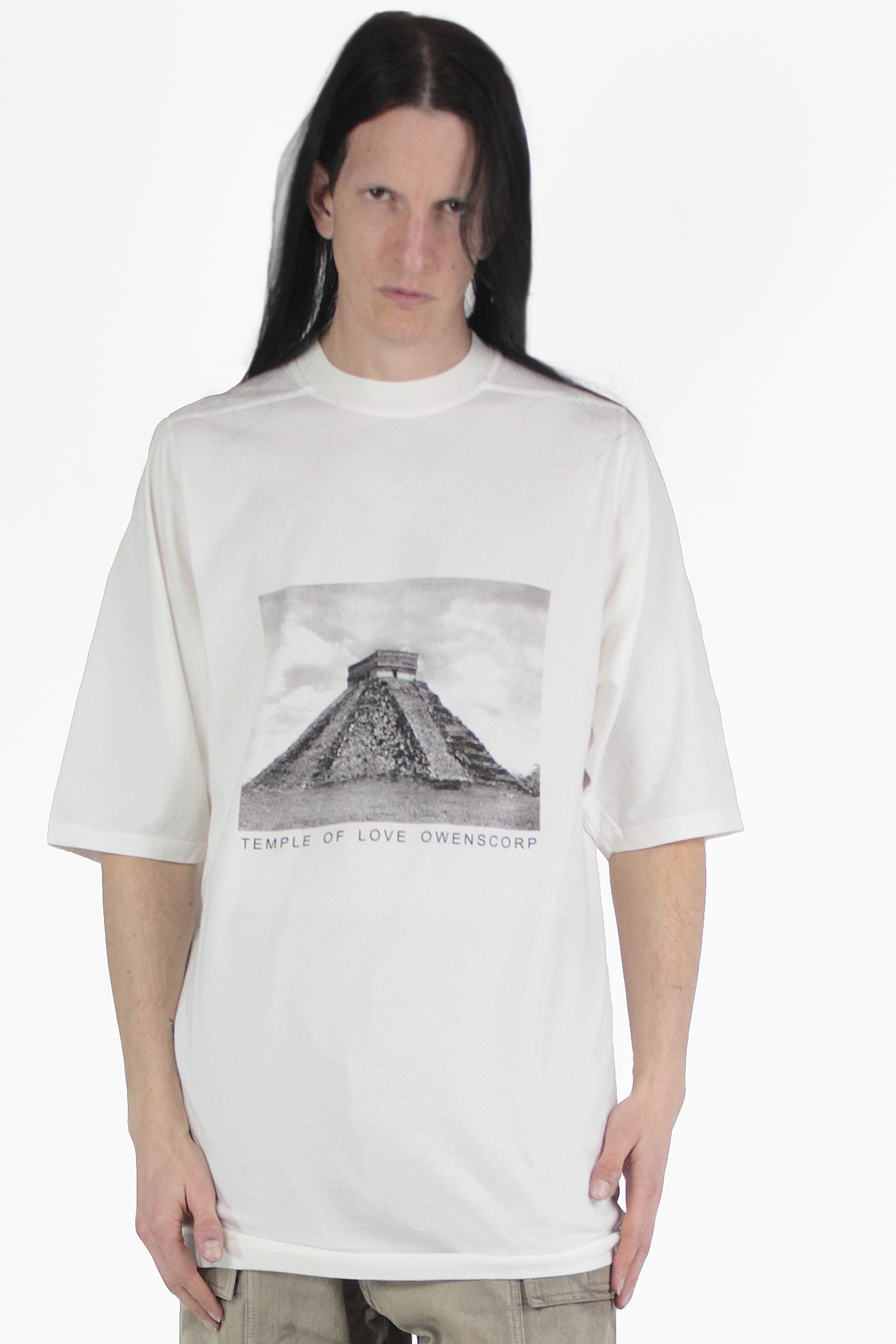 Rick Owens T恤 Jumbo Short T-Shirt