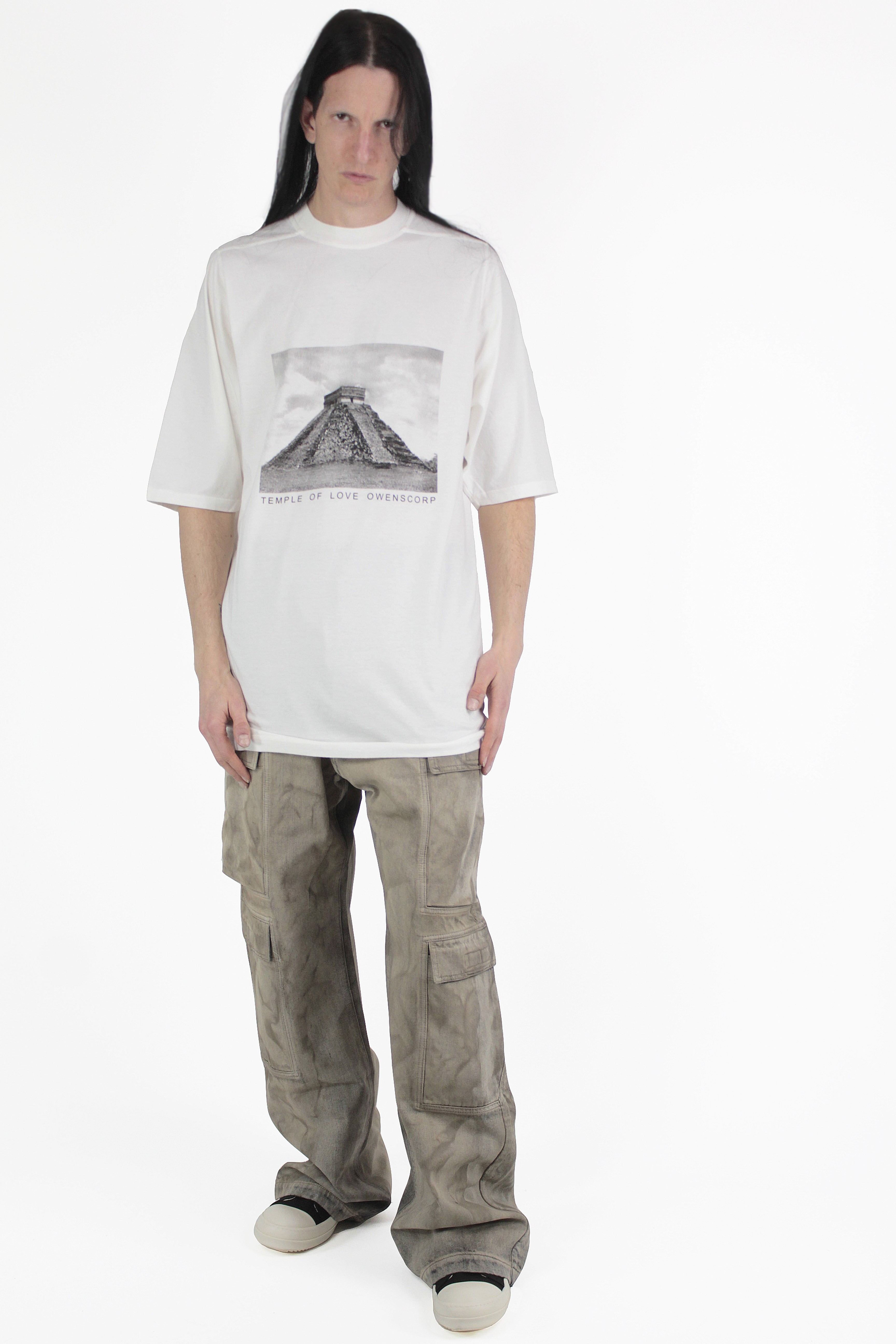 Rick Owens T恤 Jumbo Short T-Shirt