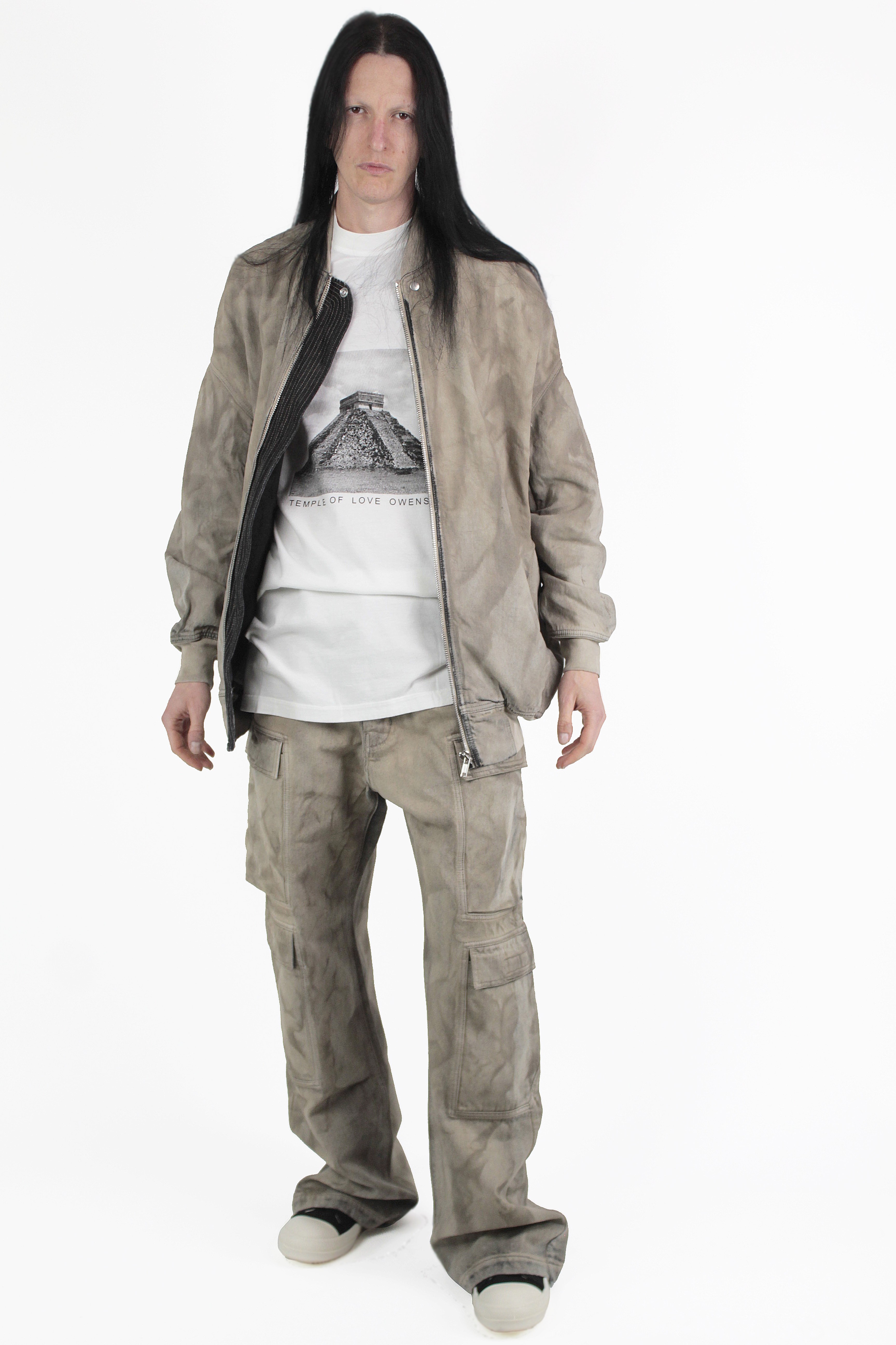 Rick Owens Chaquetas Jumbo Flight D Jacket