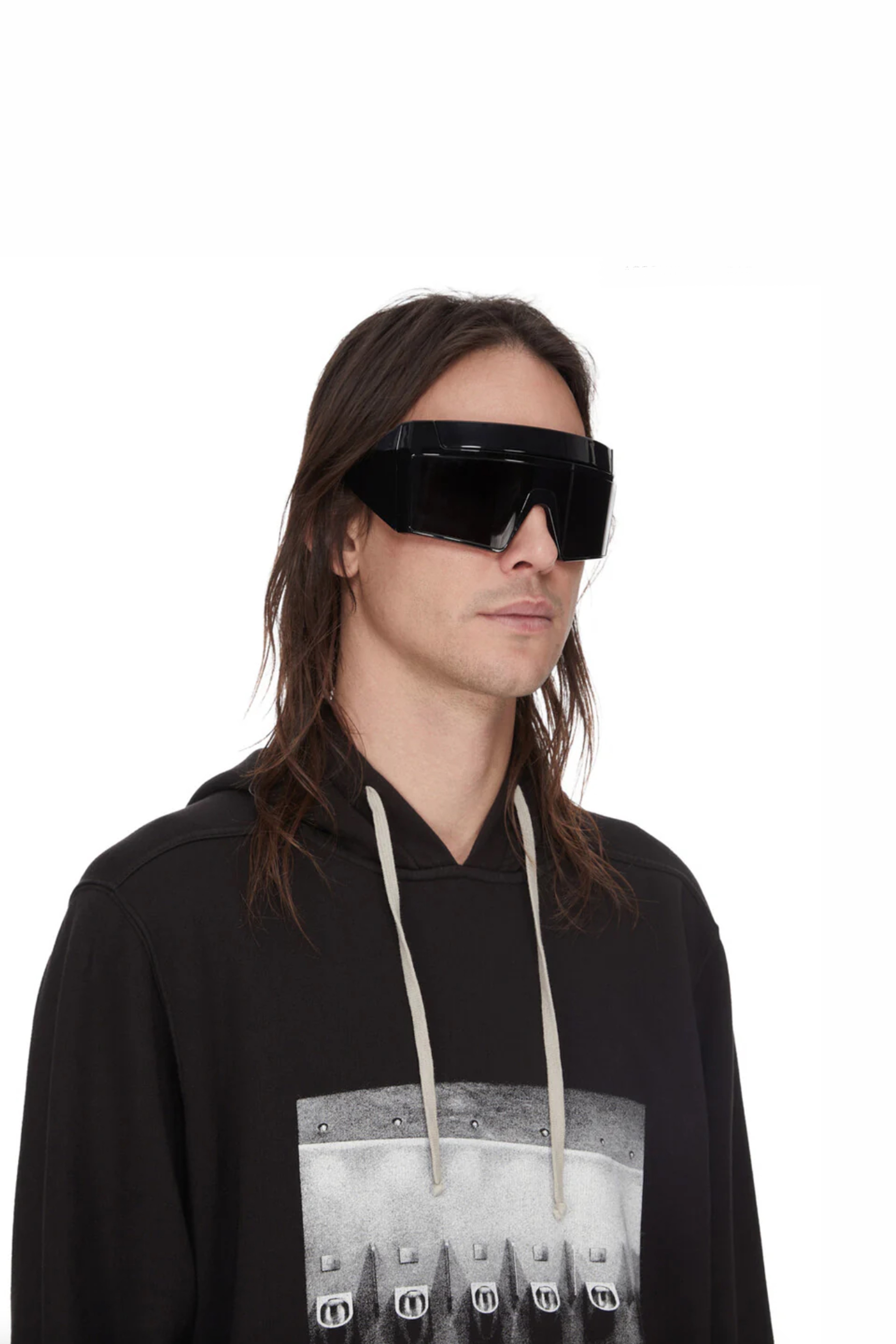 Rick Owens Gafas de sol Rev Shiny Sunglasses