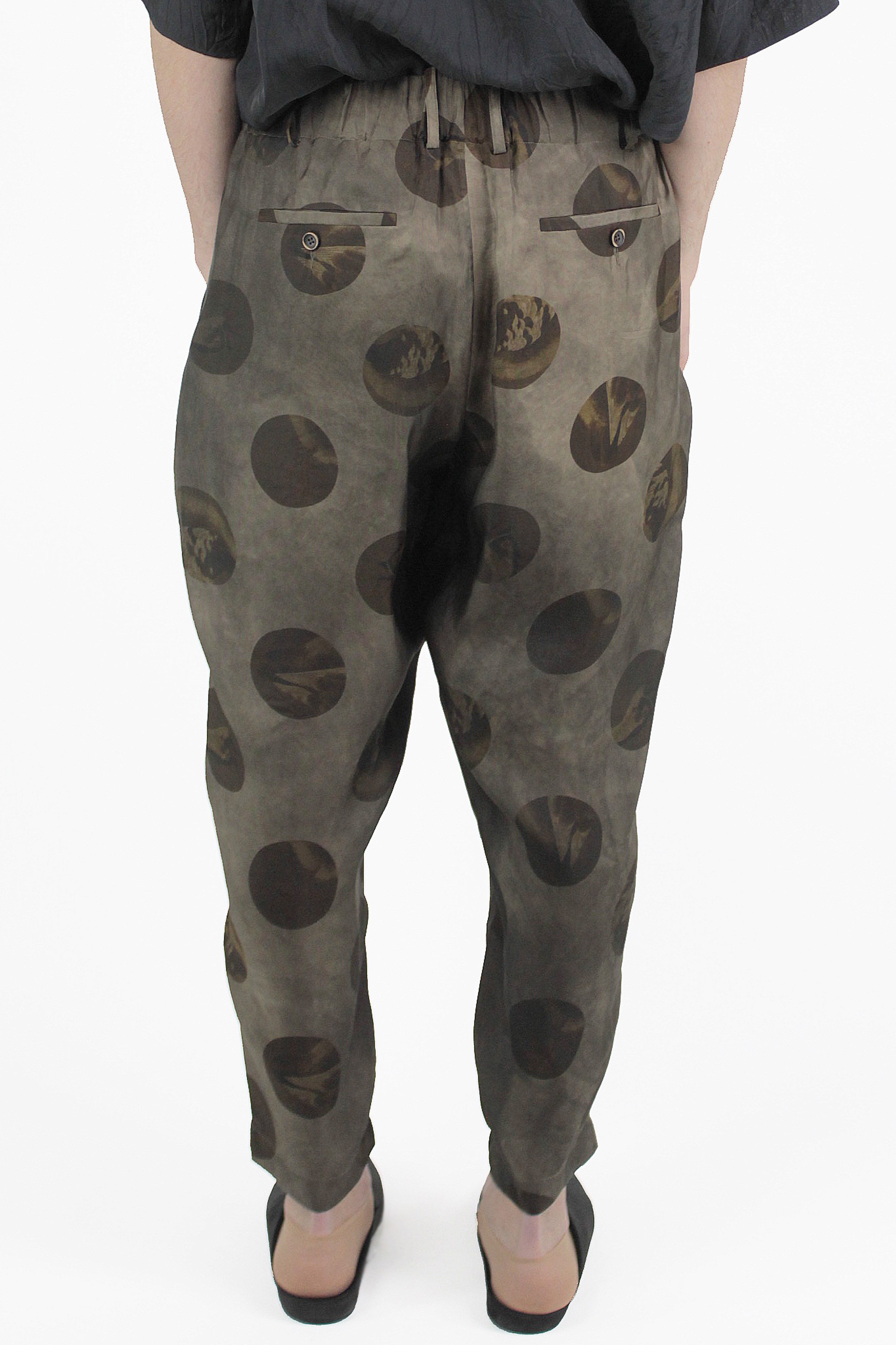 Uma Wang 裤子 Pigiama Cropped Pants