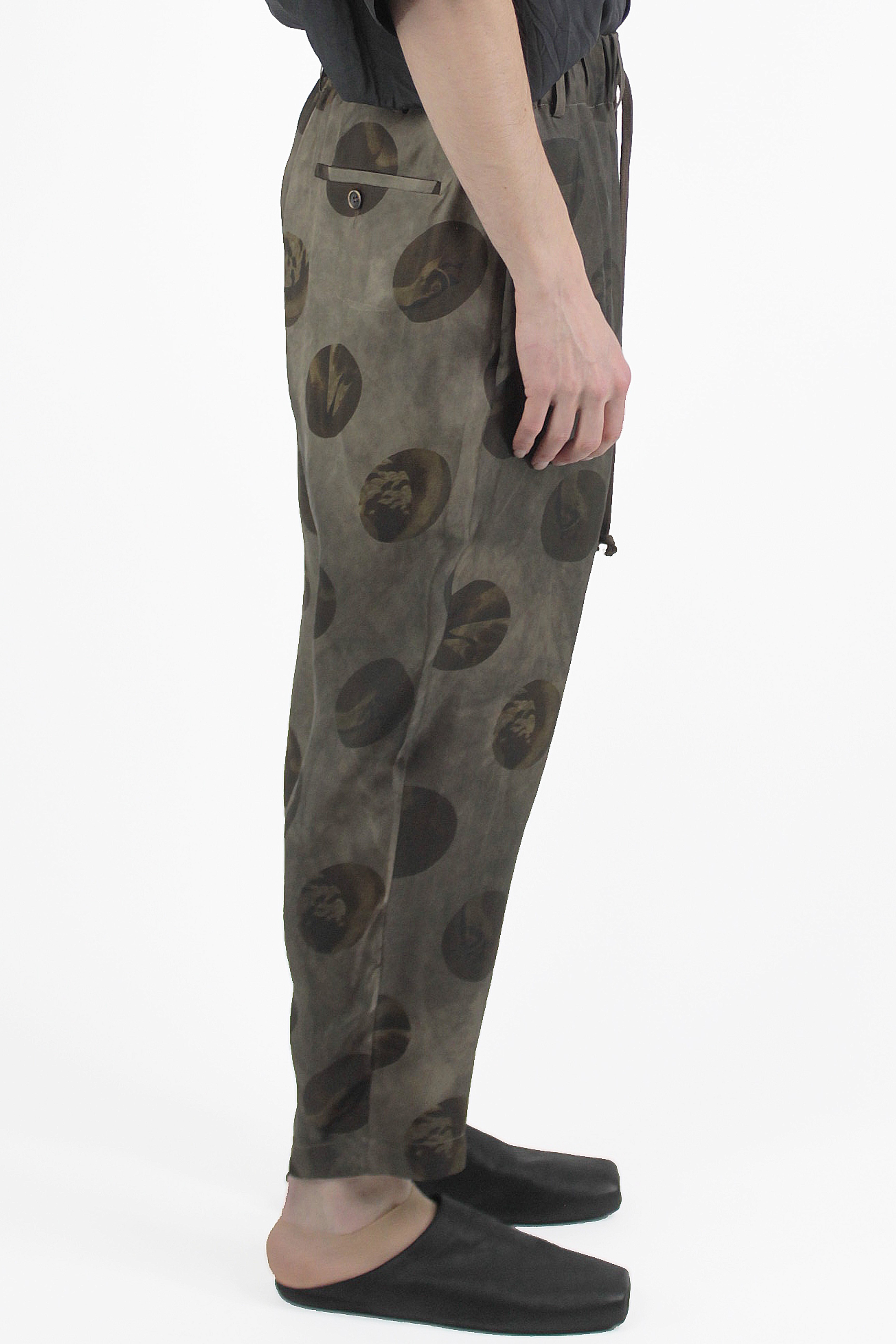 Uma Wang Pantaloni Pigiama Cropped Pants