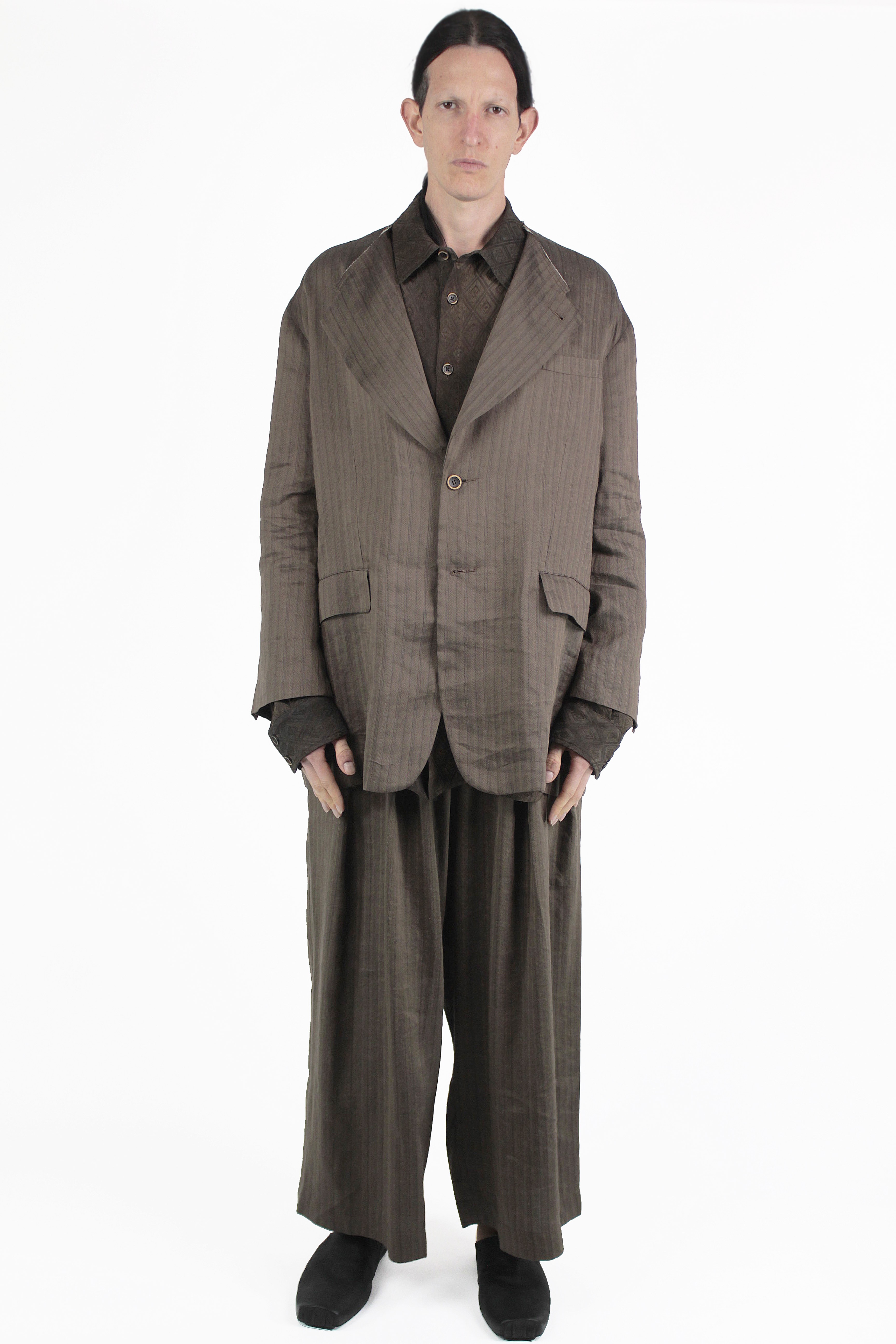 Uma Wang Giacche Jui Collarless Jacket