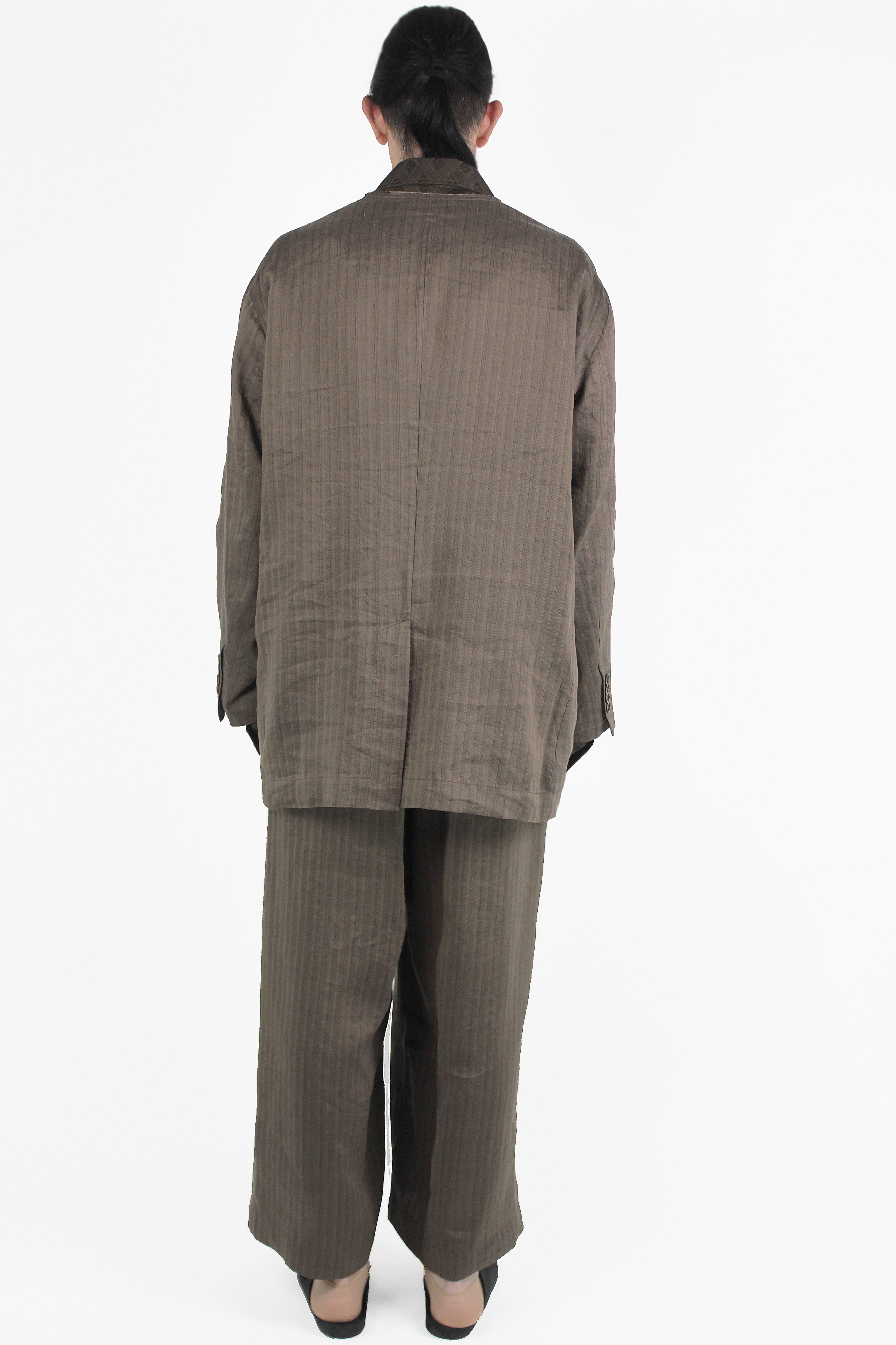 Uma Wang Giacche Jui Collarless Jacket