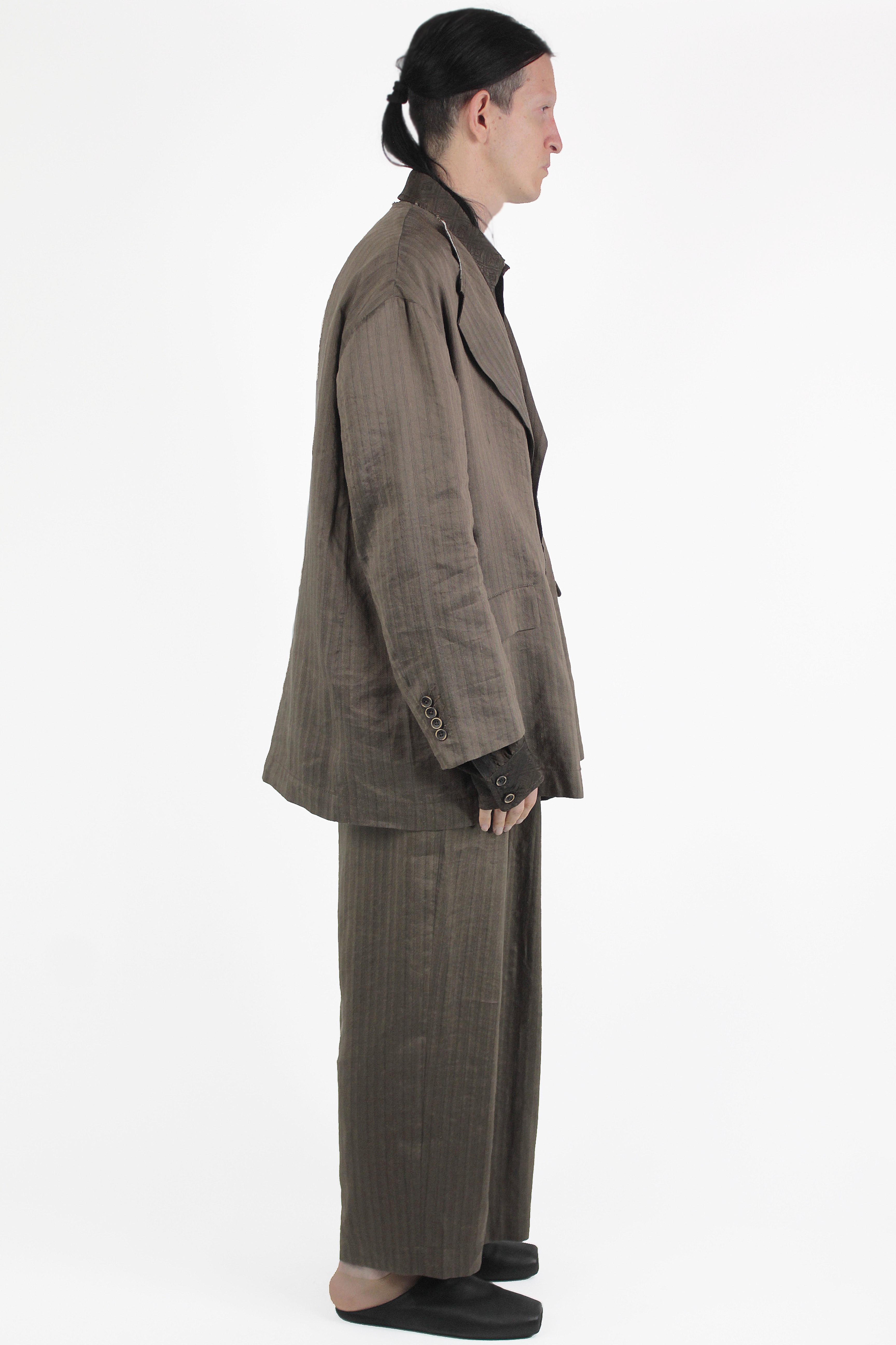 Uma Wang Giacche Jui Collarless Jacket