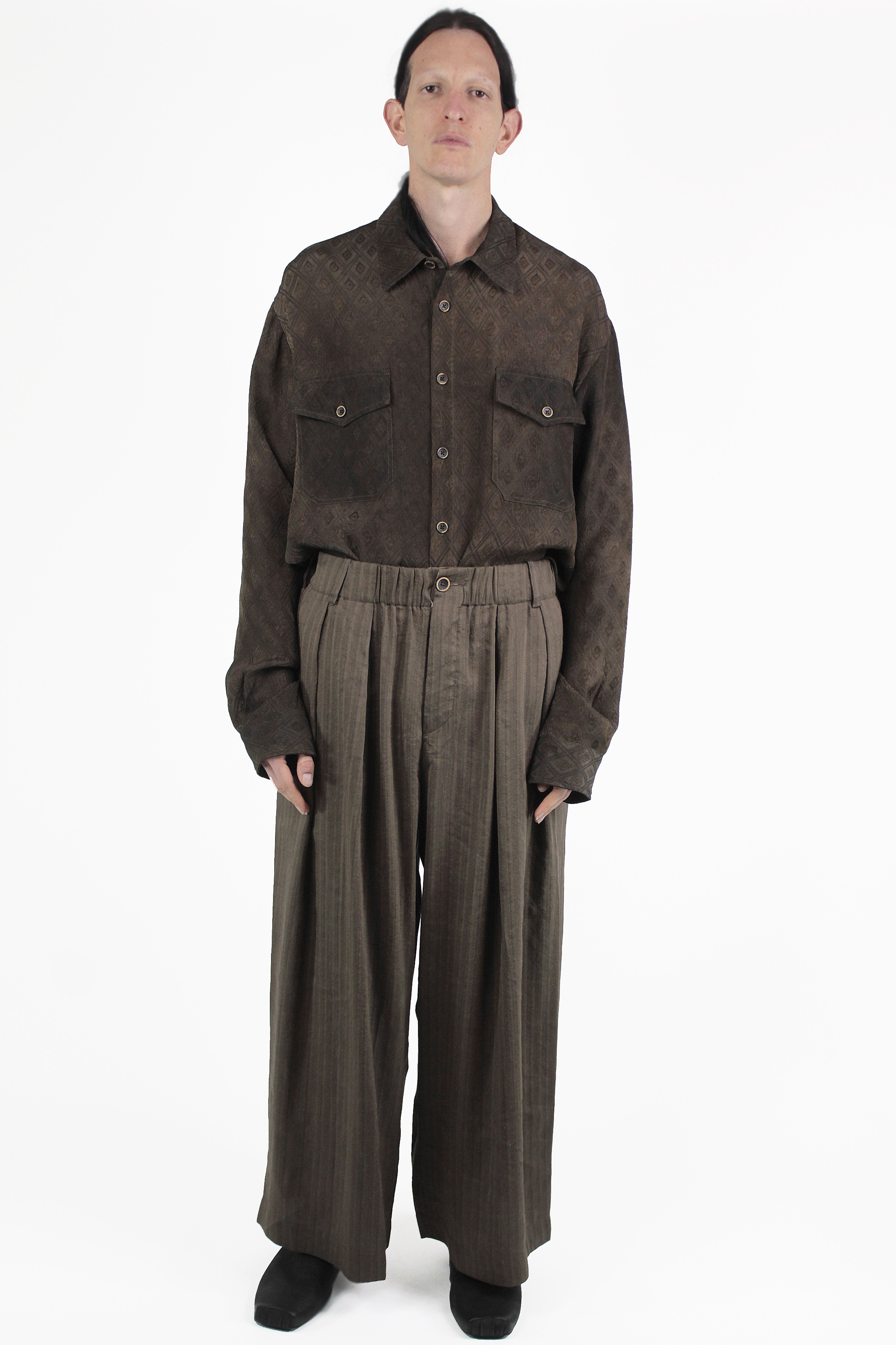 Uma Wang 裤子 Poetic Drawsting Pants