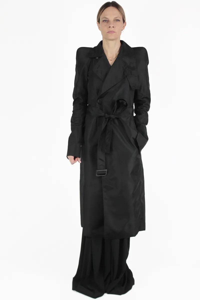 Rick Owens IMPERMEABLE Maria Raincoat Trench