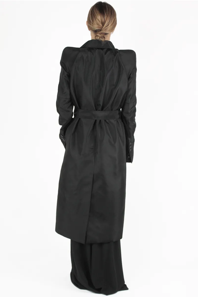 Rick Owens IMPERMEABLE Maria Raincoat Trench