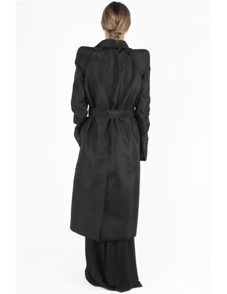 Rick Owens CAPOTTI IMPERMEABILI Maria Raincoat Trench