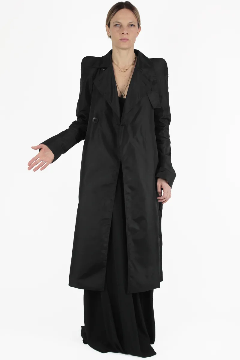 Rick Owens IMPERMEABLE Maria Raincoat Trench