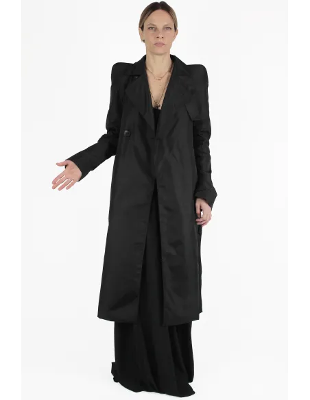 Rick Owens RAINCOATS Maria Raincoat Trench