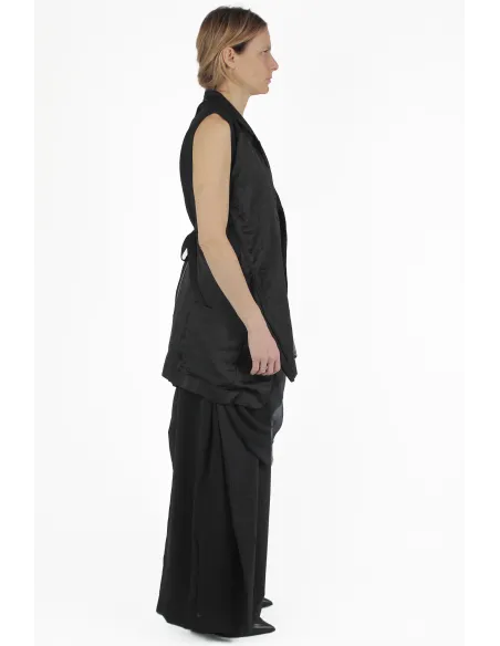 Giovanni Cavagna Gilet Kimono Patchwork Vest