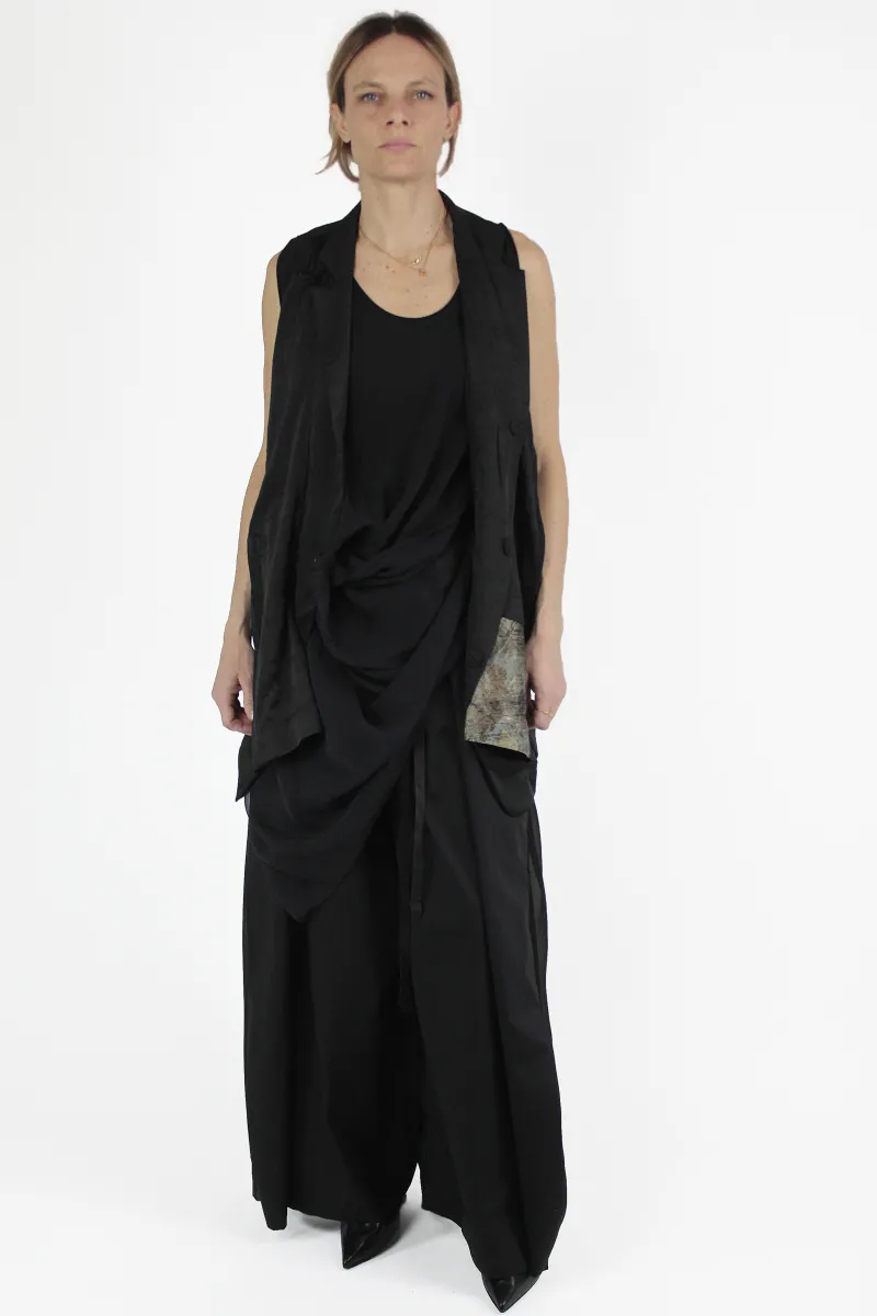 Giovanni Cavagna Gilet Kimono Patchwork Vest