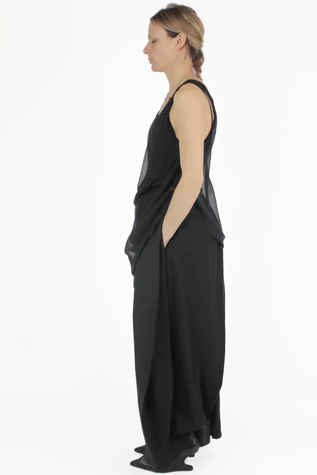 Giovanni Cavagna Chemise Courte Asymmetric Long Top 2