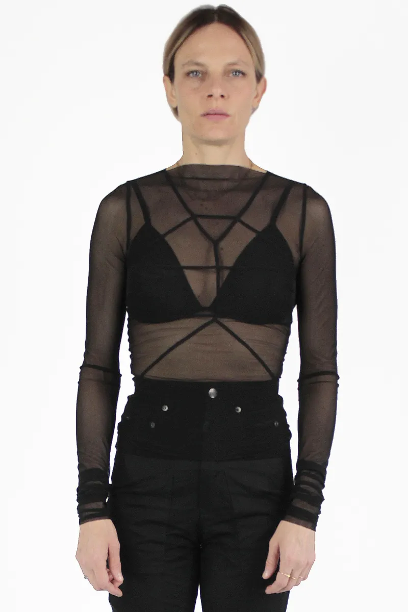 Rick Owens SWEATERS Temple Stretch Top