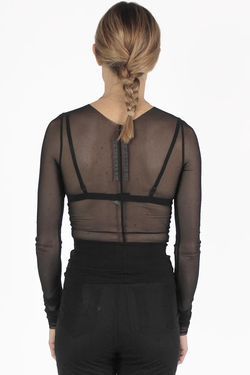 Rick Owens CHANDAILS Temple Stretch Top