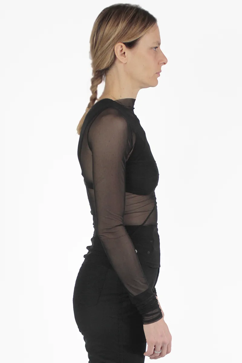 Rick Owens SWEATERS Temple Stretch Top