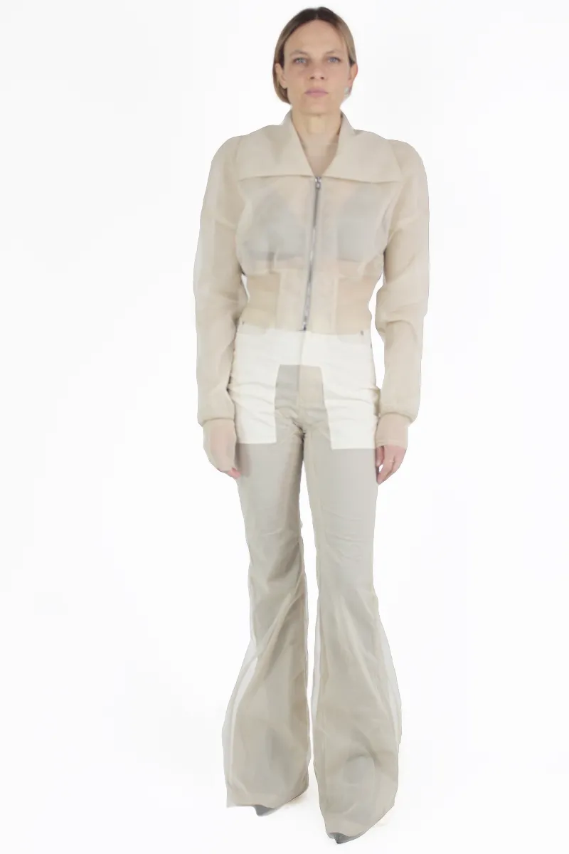 Rick Owens JACKEN Dracu Collar Cropped Jacket