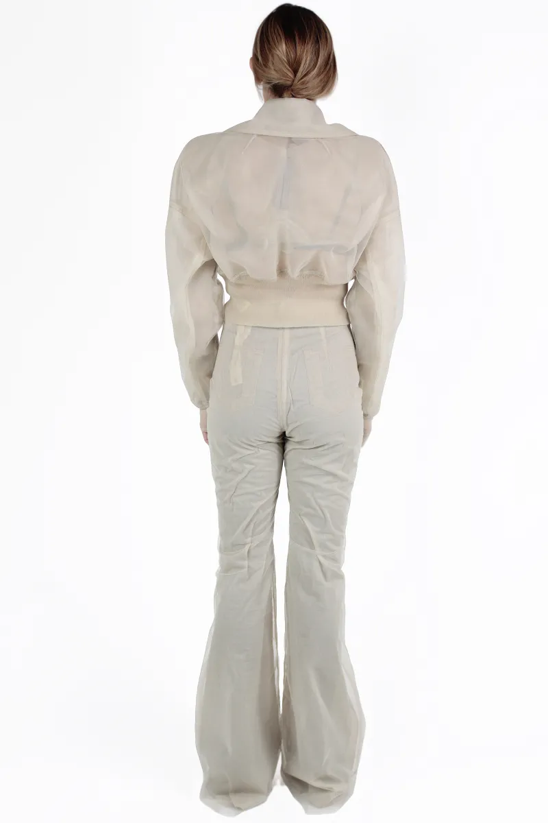 Rick Owens JACKEN Dracu Collar Cropped Jacket