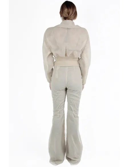 Rick Owens JACKEN Dracu Collar Cropped Jacket
