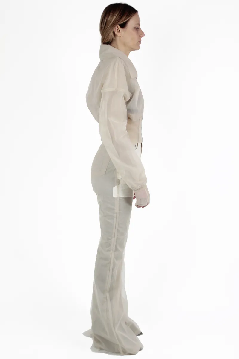 Rick Owens JACKEN Dracu Collar Cropped Jacket