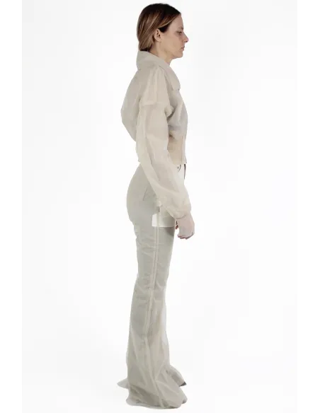 Rick Owens JACKEN Dracu Collar Cropped Jacket