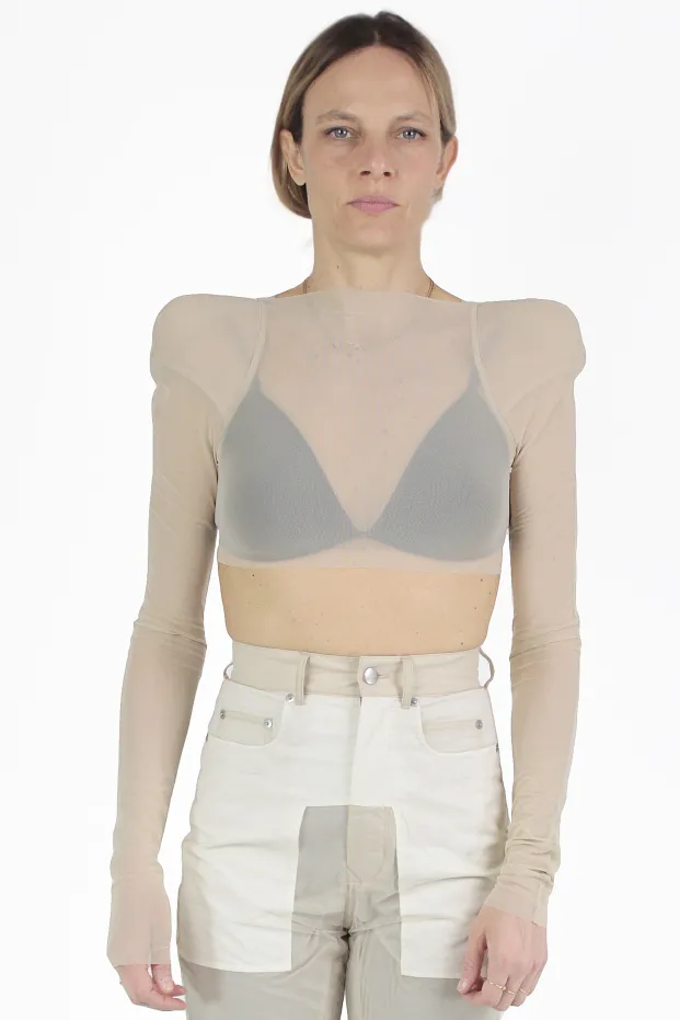 Rick Owens 短 T 恤 Helm Stretch B Top