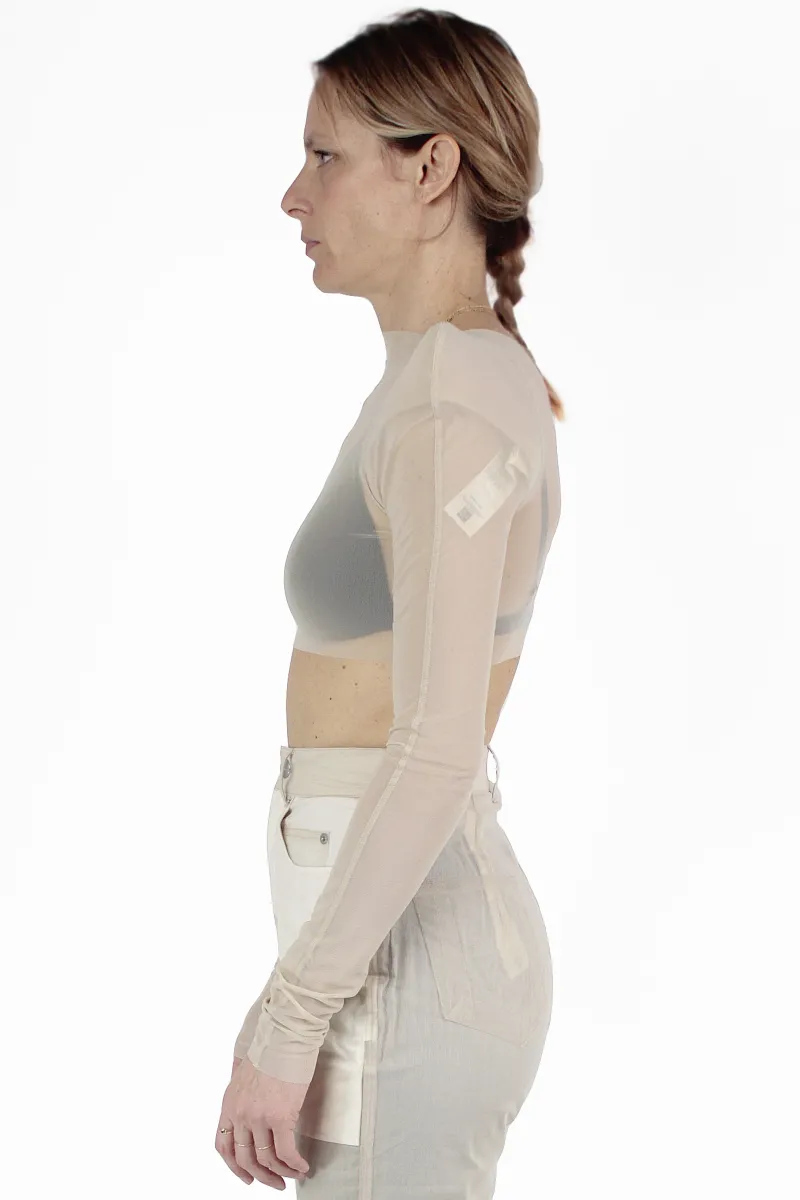 Rick Owens 短 T 恤 Helm Stretch B Top