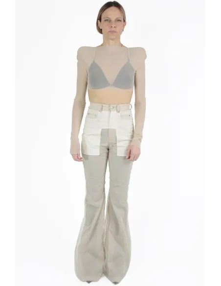 Rick Owens ショートTシャツ Helm Stretch B Top
