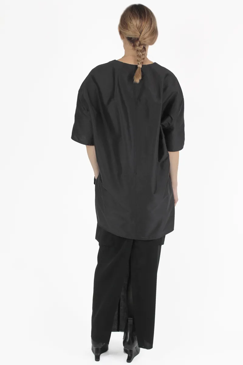 Rick Owens Kurzes Hemd Island Over Top