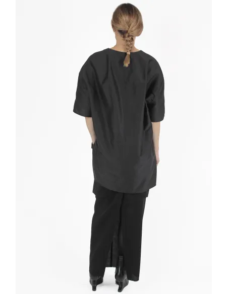 Rick Owens Kurzes Hemd Island Over Top