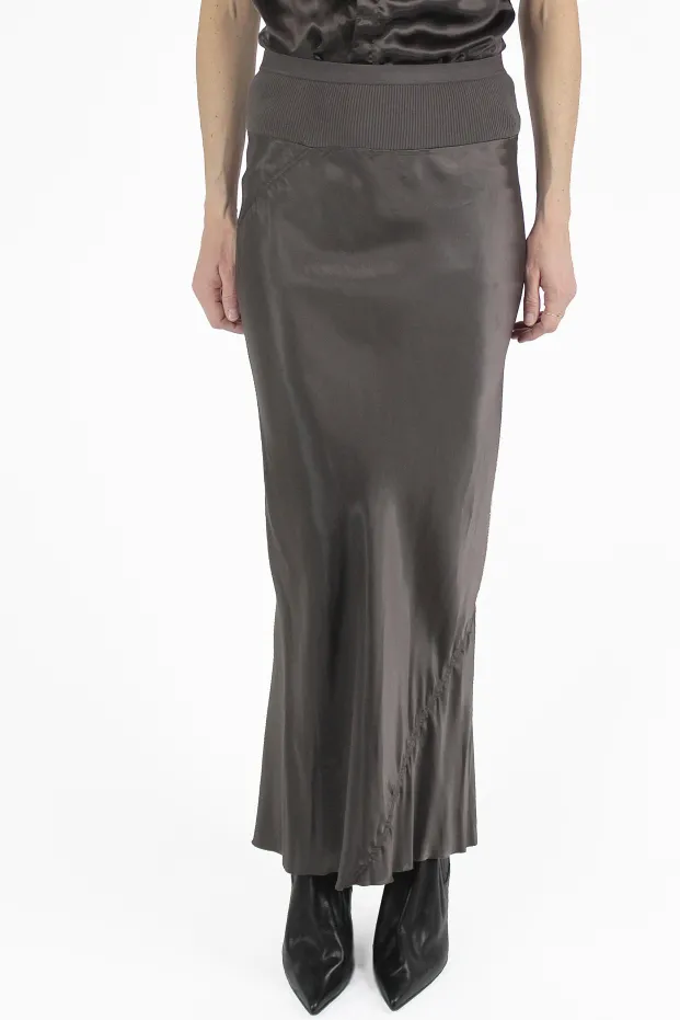 Rick Owens ROCKE Calf Bias Skirt