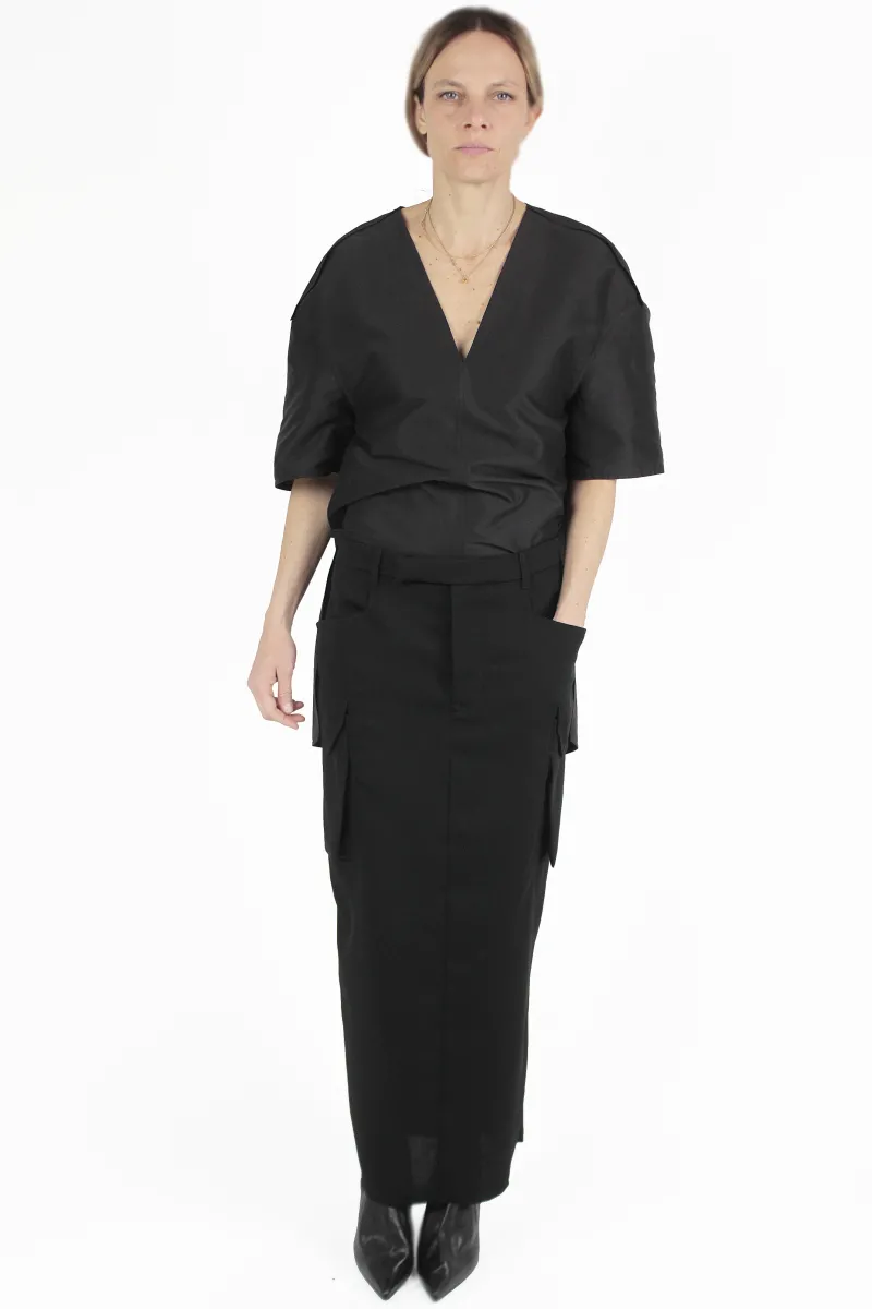 Rick Owens JUPES Firbanks Pocket Skirt