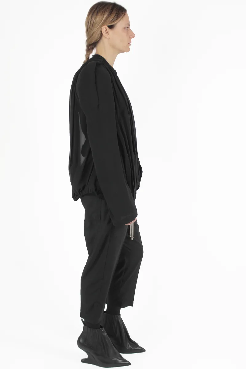 Rick Owens GIACCHE Maria Draped Jacket